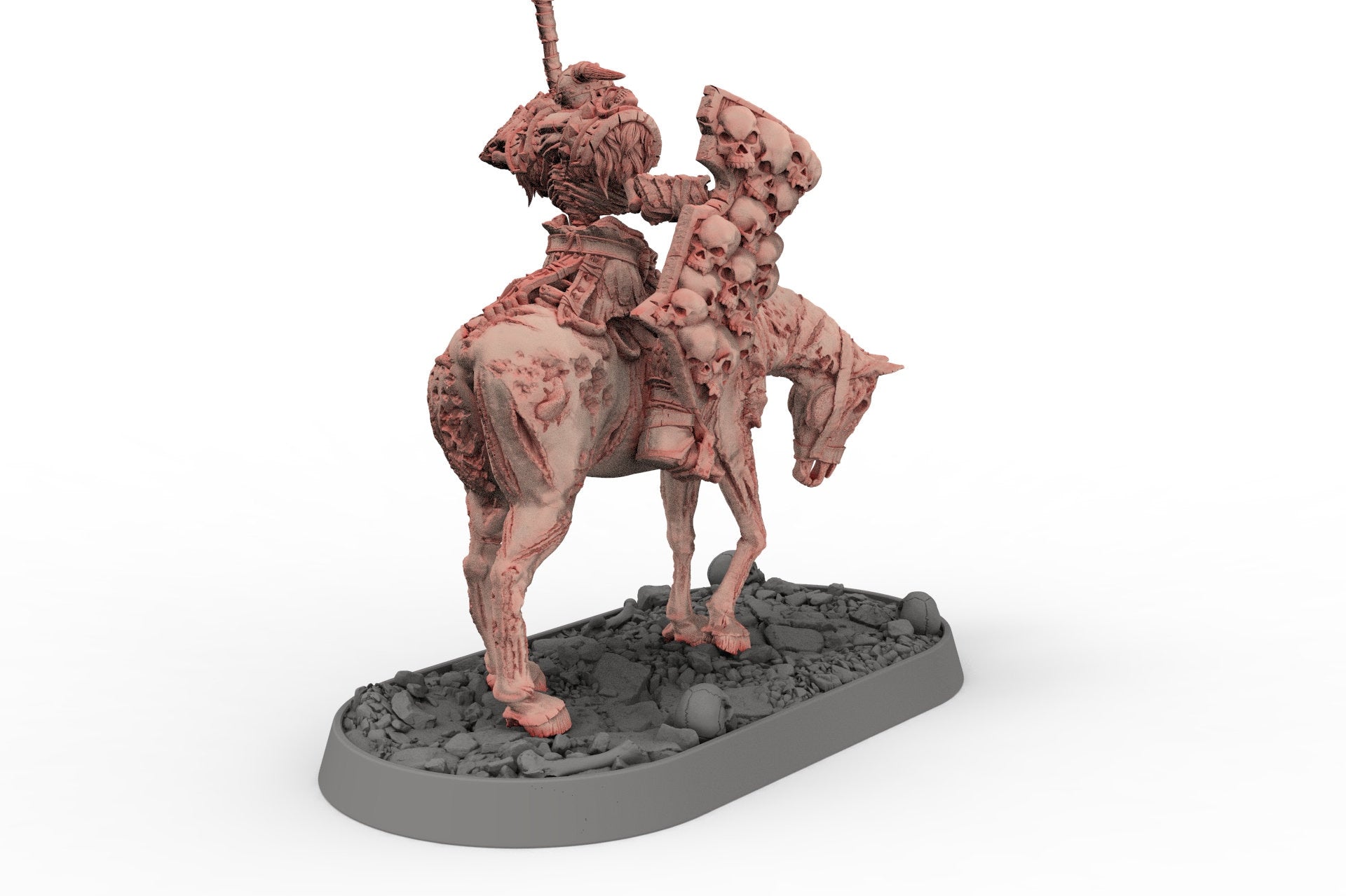 Undead - Commander Ash, The Unliving Horde of Dreadmarsh, daybreak miniatures, daybreak miniatures