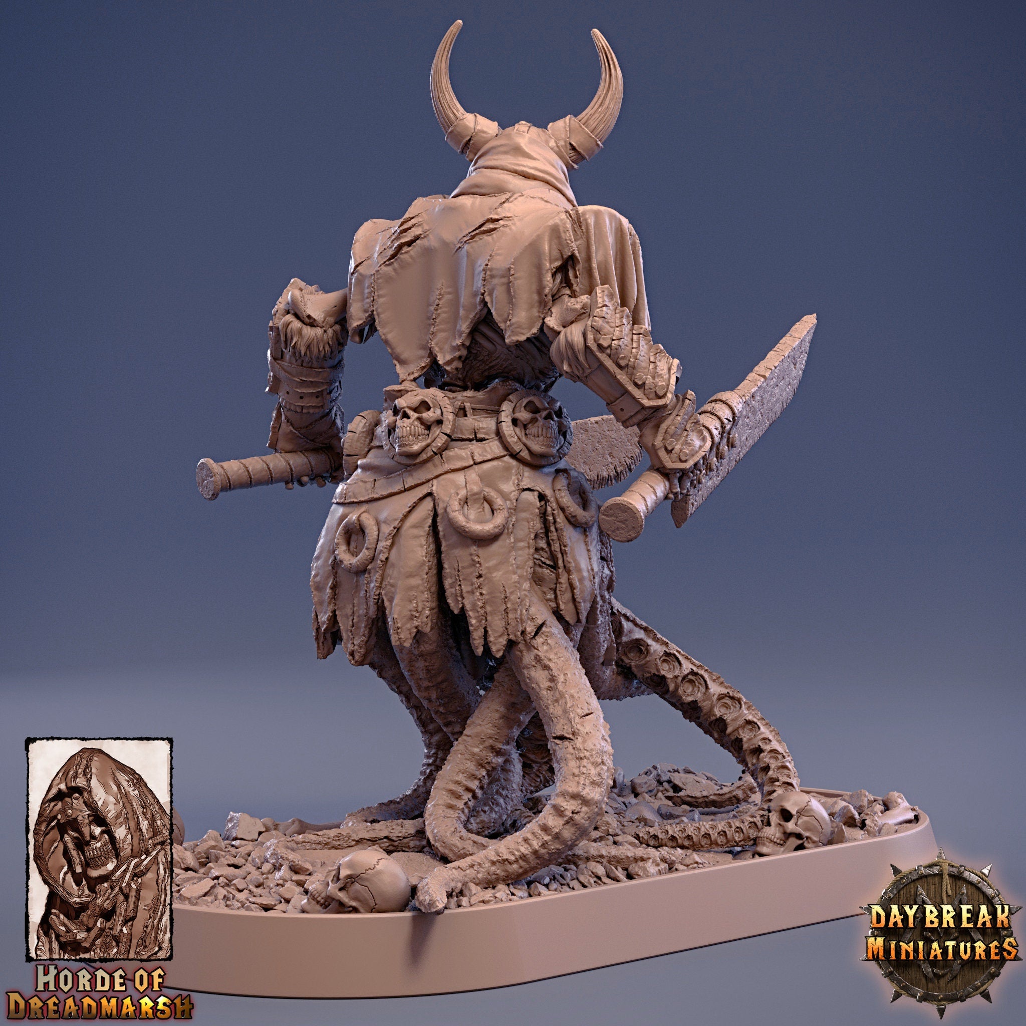 Undead - General Gantza Pitch, The Unliving Horde of Dreadmarsh, daybreak miniatures, daybreak miniatures