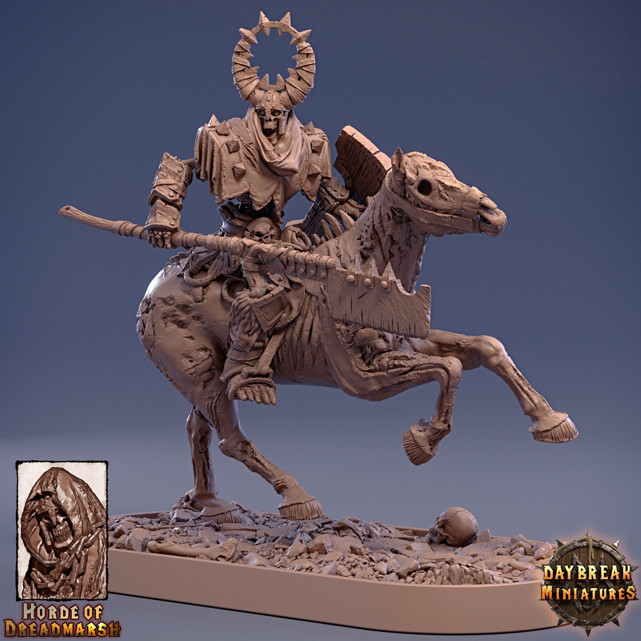 Undead - Grandmaster Flesh, The Unliving Horde of Dreadmarsh, daybreak miniatures, daybreak miniatures