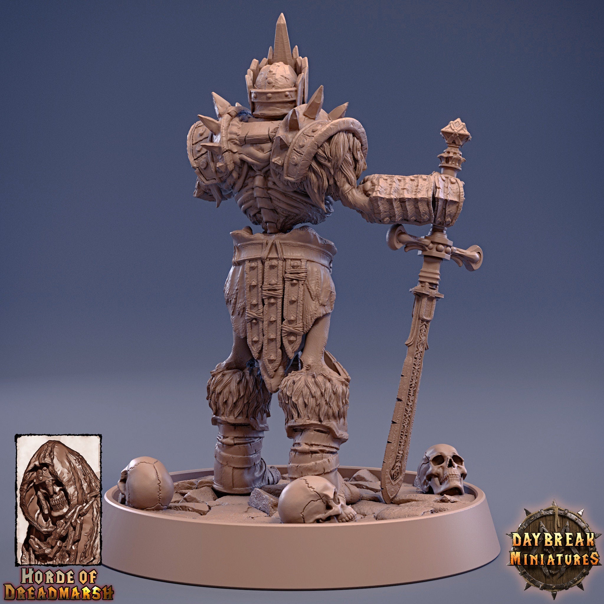 Undead - Skeleton Elite of Dreadmarsh, The Unliving Horde of Dreadmarsh, daybreak miniatures, daybreak miniatures