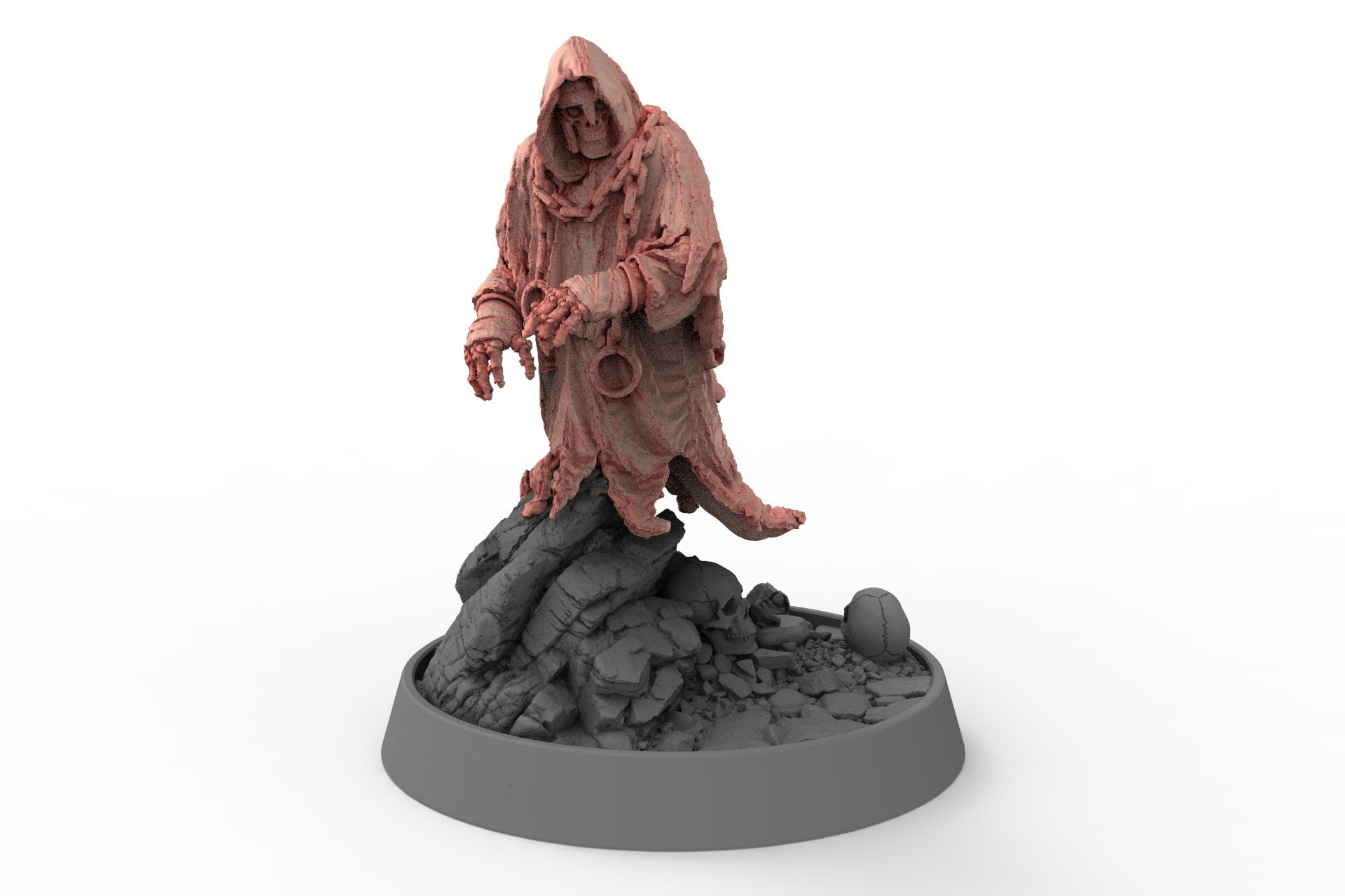 Undead - The Dust Monk of Dreadmarsh, The Unliving Horde of Dreadmarsh, daybreak miniatures, daybreak miniatures