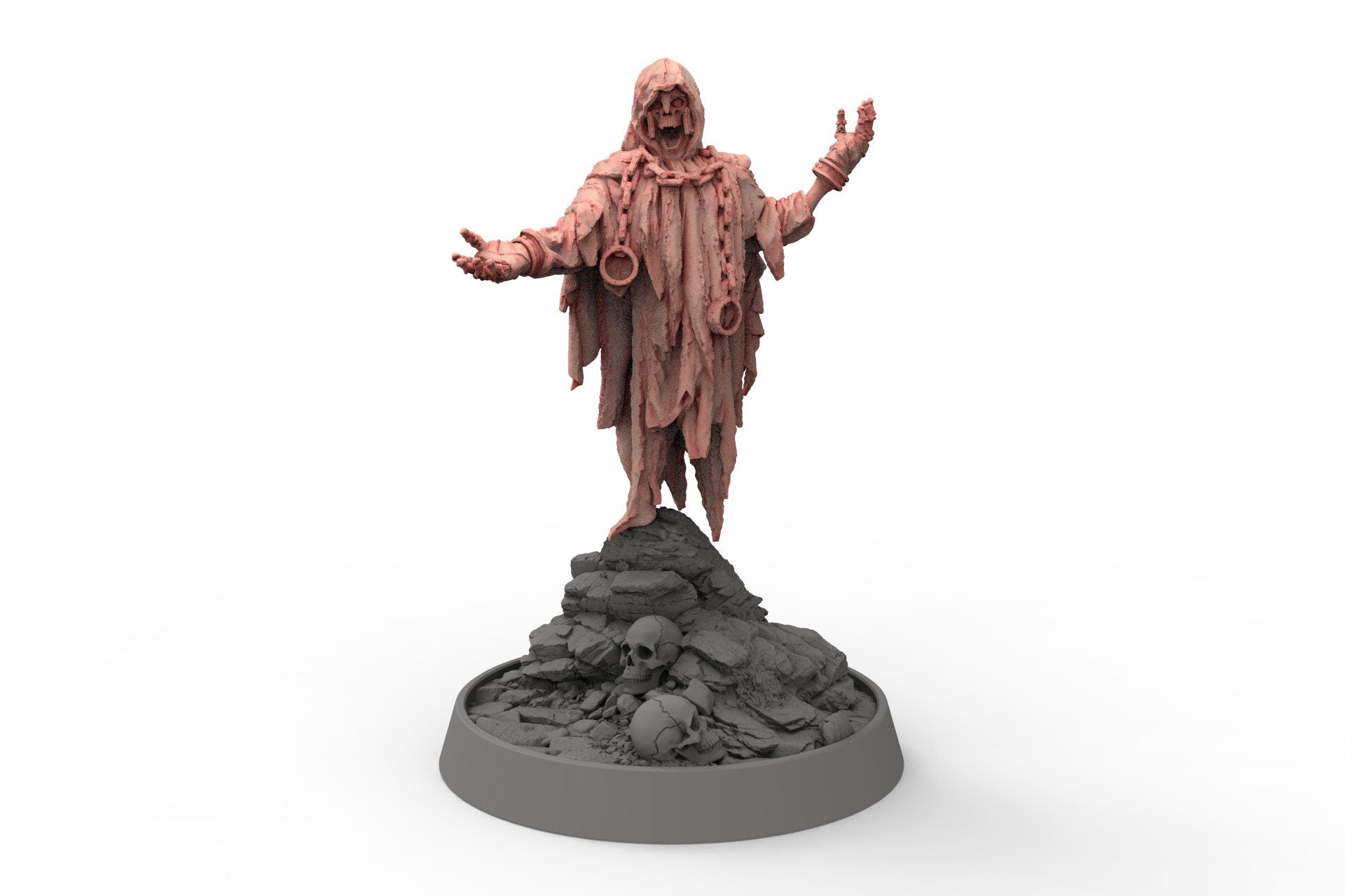 Undead - The Hungerpriest of Dreadmarsh, The Unliving Horde of Dreadmarsh, daybreak miniatures, daybreak miniatures