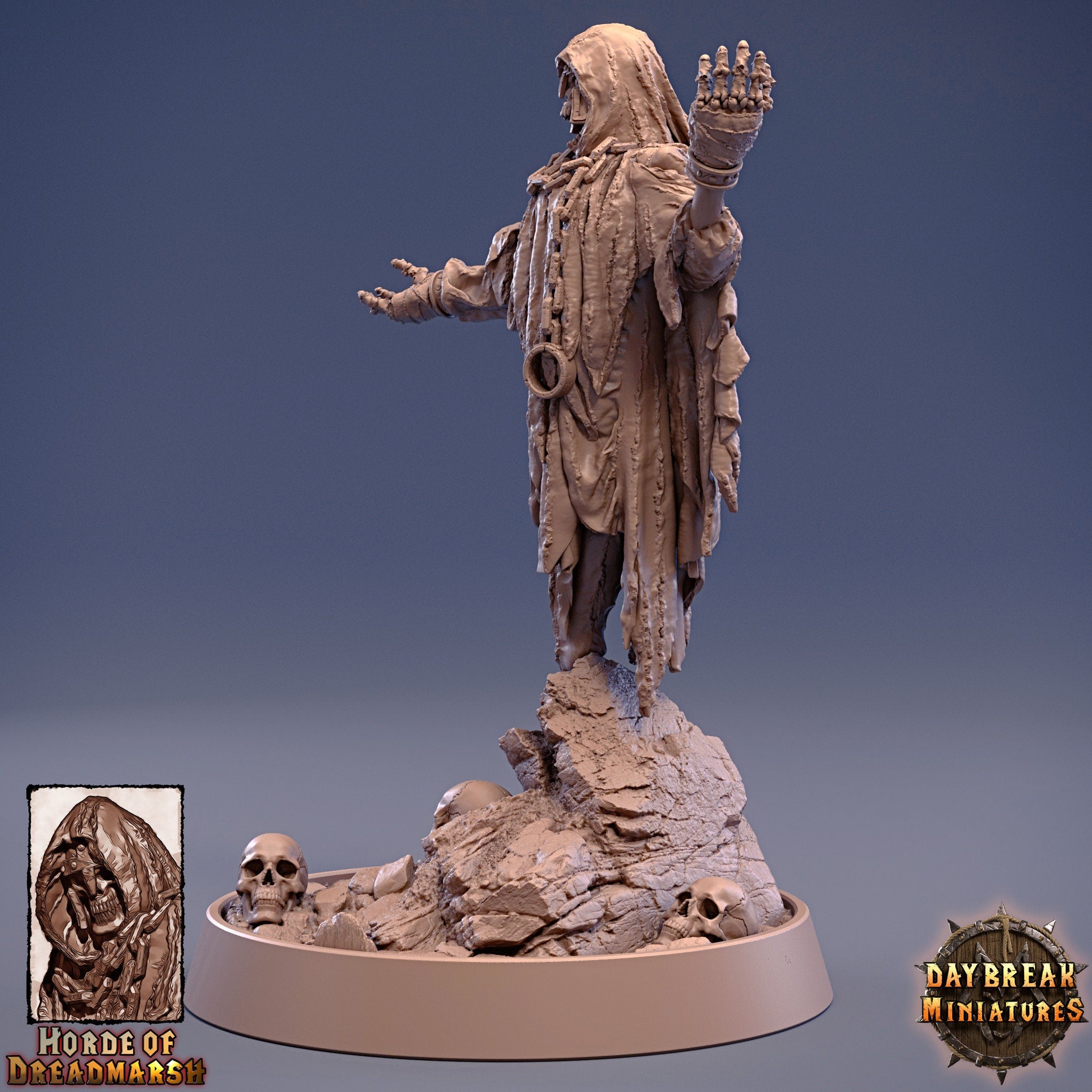 Untote - Der Hungerpriester von Dreadmarsh, Die untote Horde von Dreadmarsh, Daybreak Miniatures, Daybreak Miniatures
