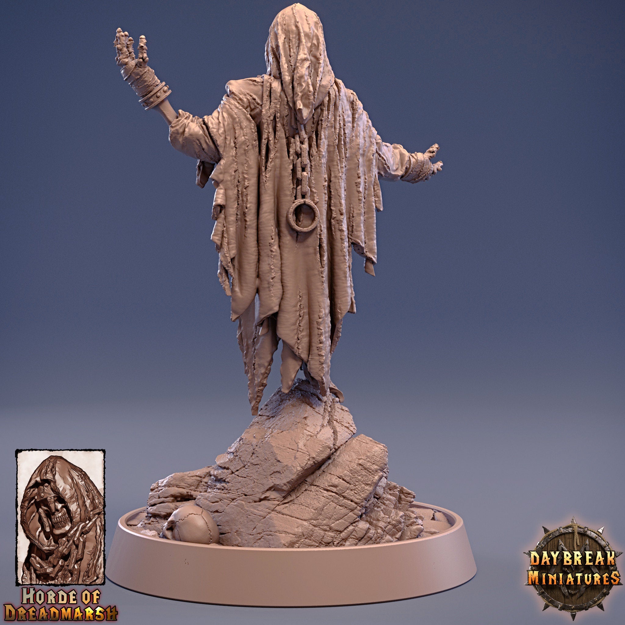 Untote - Der Hungerpriester von Dreadmarsh, Die untote Horde von Dreadmarsh, Daybreak Miniatures, Daybreak Miniatures