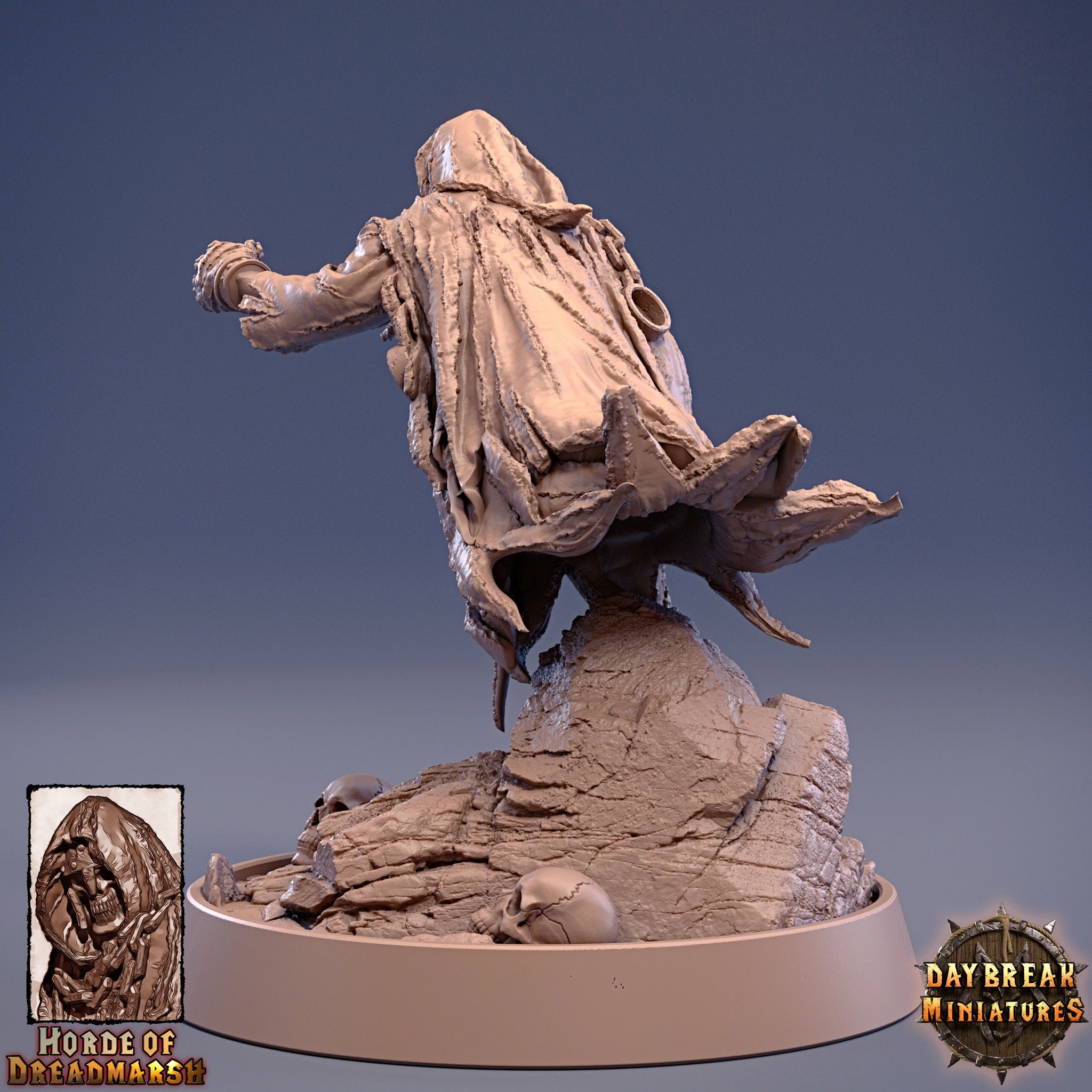 Undead - The White Strangler of Dreadmarsh, The Unliving Horde of Dreadmarsh, daybreak miniatures, daybreak miniatures
