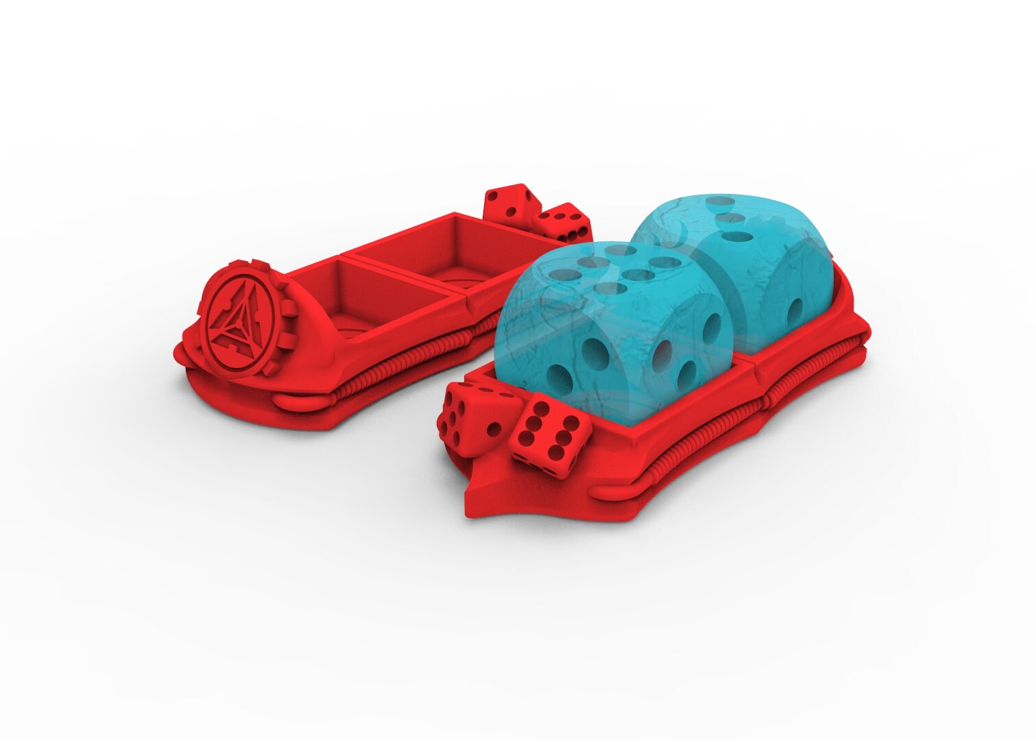 Wundtracker Proxywars, Brettspielzubehör, D20, D12, D6 verwendbar für Kriegsspiele