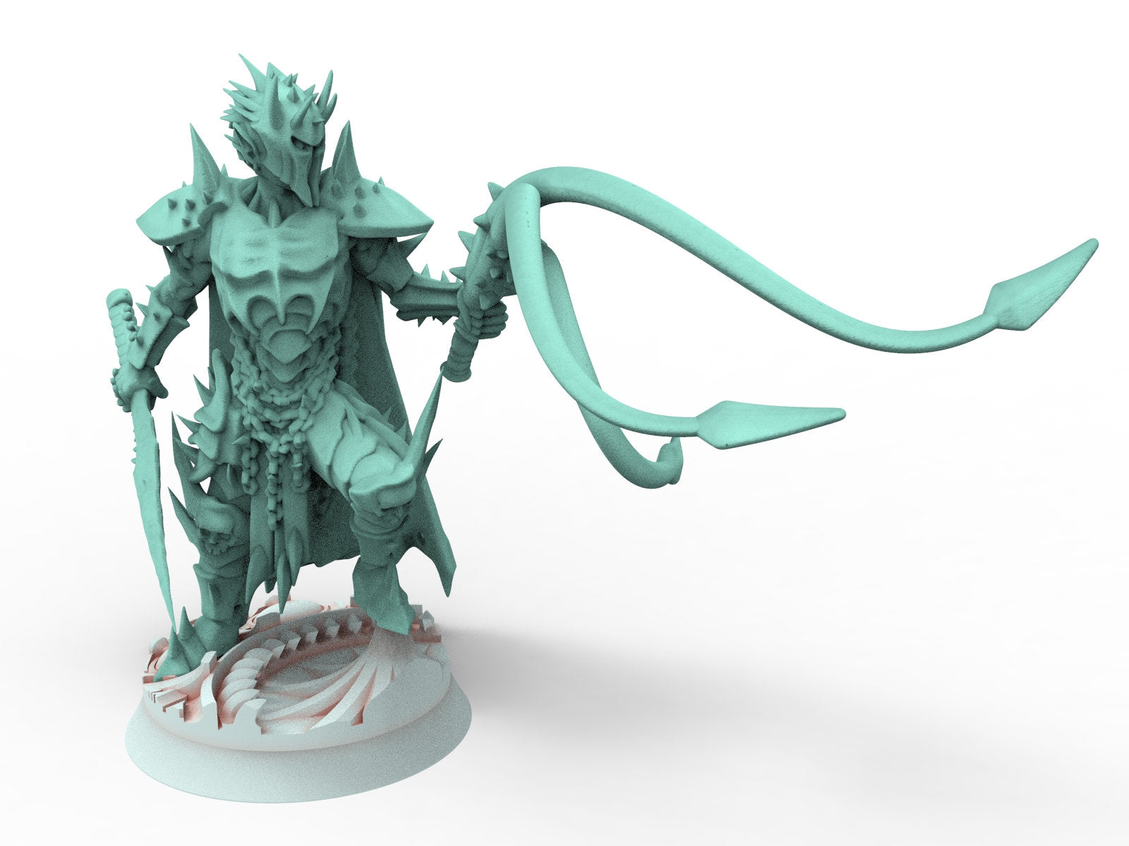 Dark City - Heavy Infantry Tribe leaders Dark eldar drow