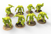 Load image into Gallery viewer, Green Skin - Orc Marauders Monopose Pack
