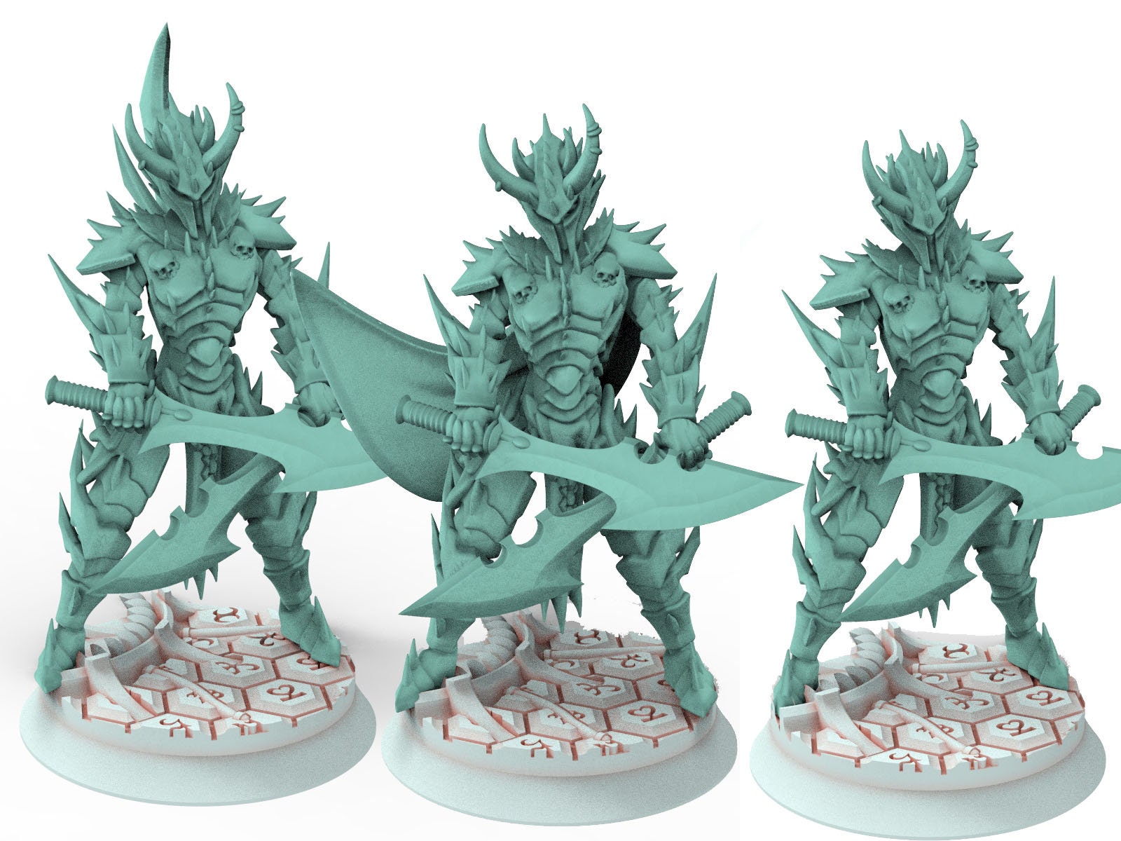 Dark City - Bodyguards warriors Dark eldar drow