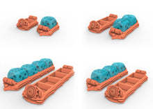 Load image into Gallery viewer, Wound trackers Industrial, Board game accessories, D20, D12, D6 usable for wargame
