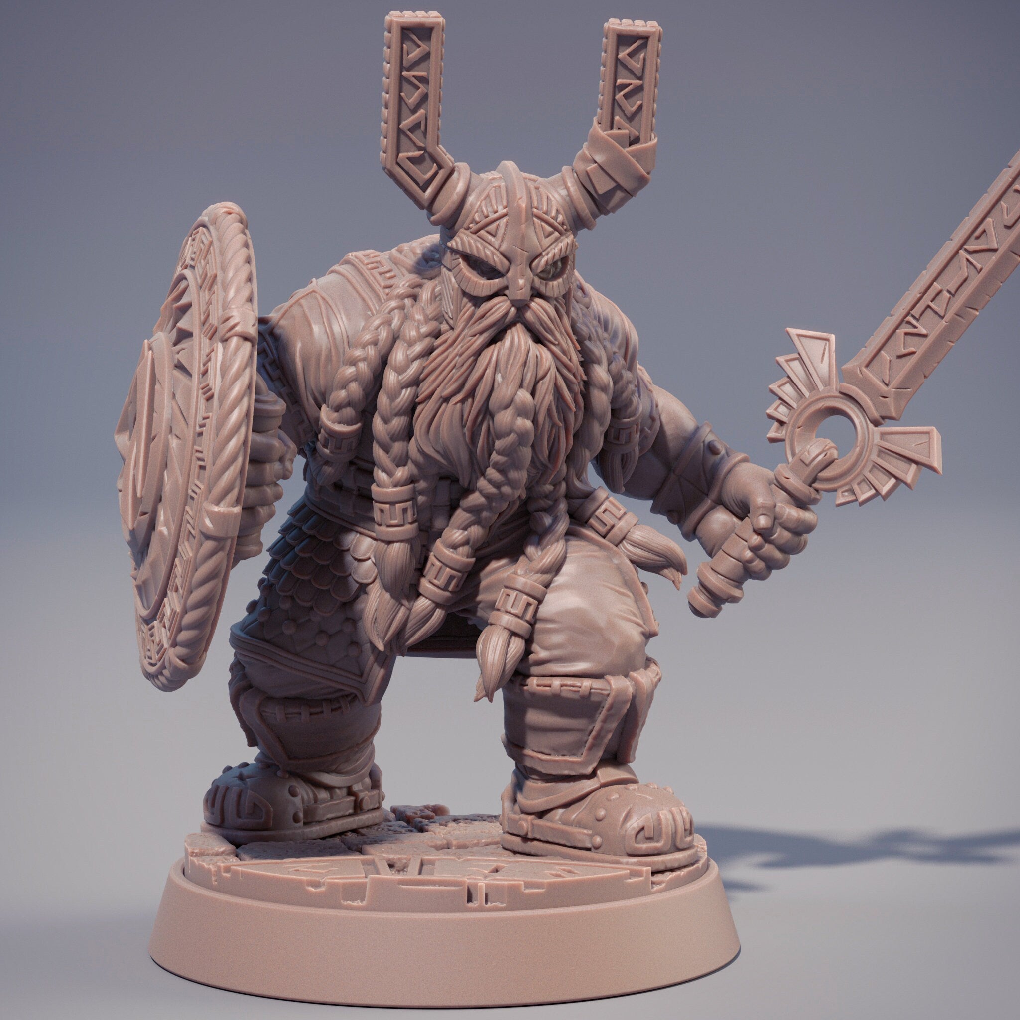 Dwarves - Eino ”Ravenblade” Ægger, The Dwarfs of The Dark Deep, daybreak miniatures