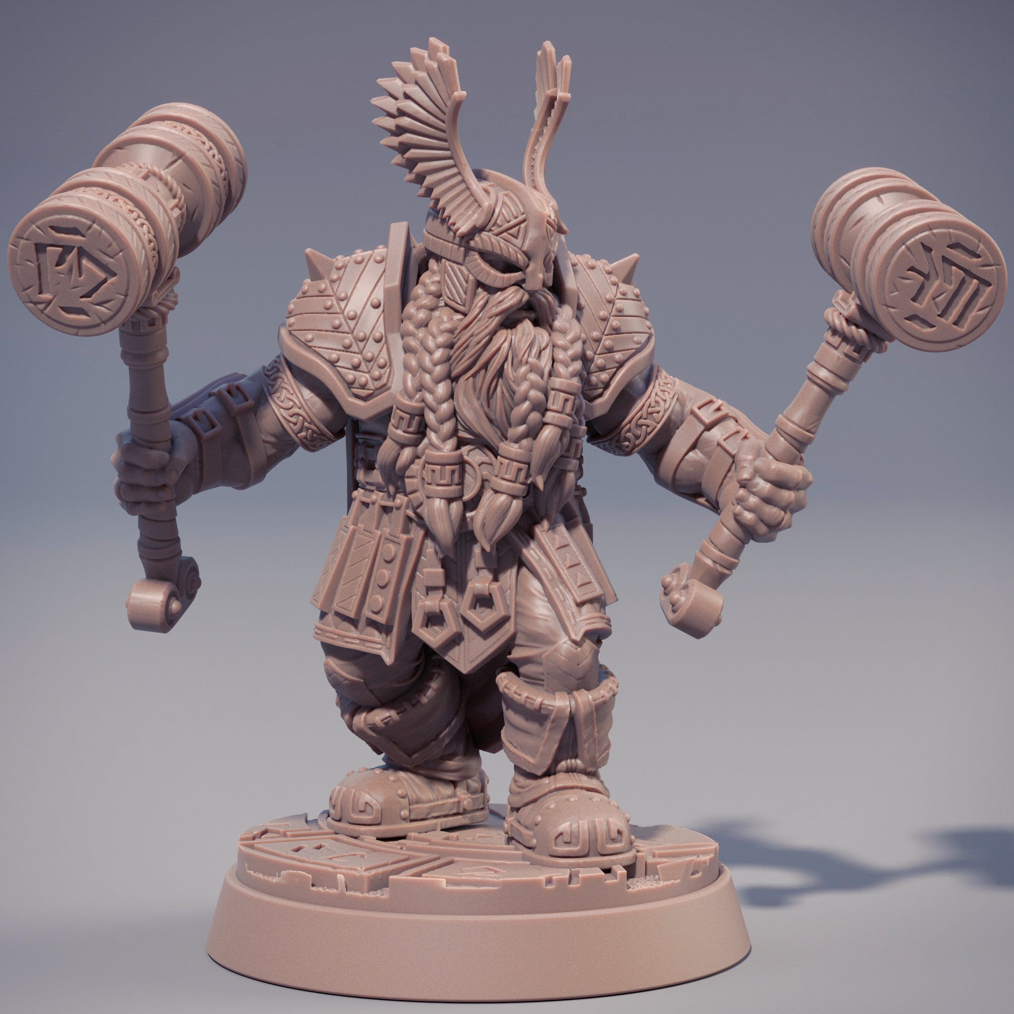 Dwarves - Terju ”Two Times” McTanttu, The Dwarfs of The Dark Deep, daybreak miniatures