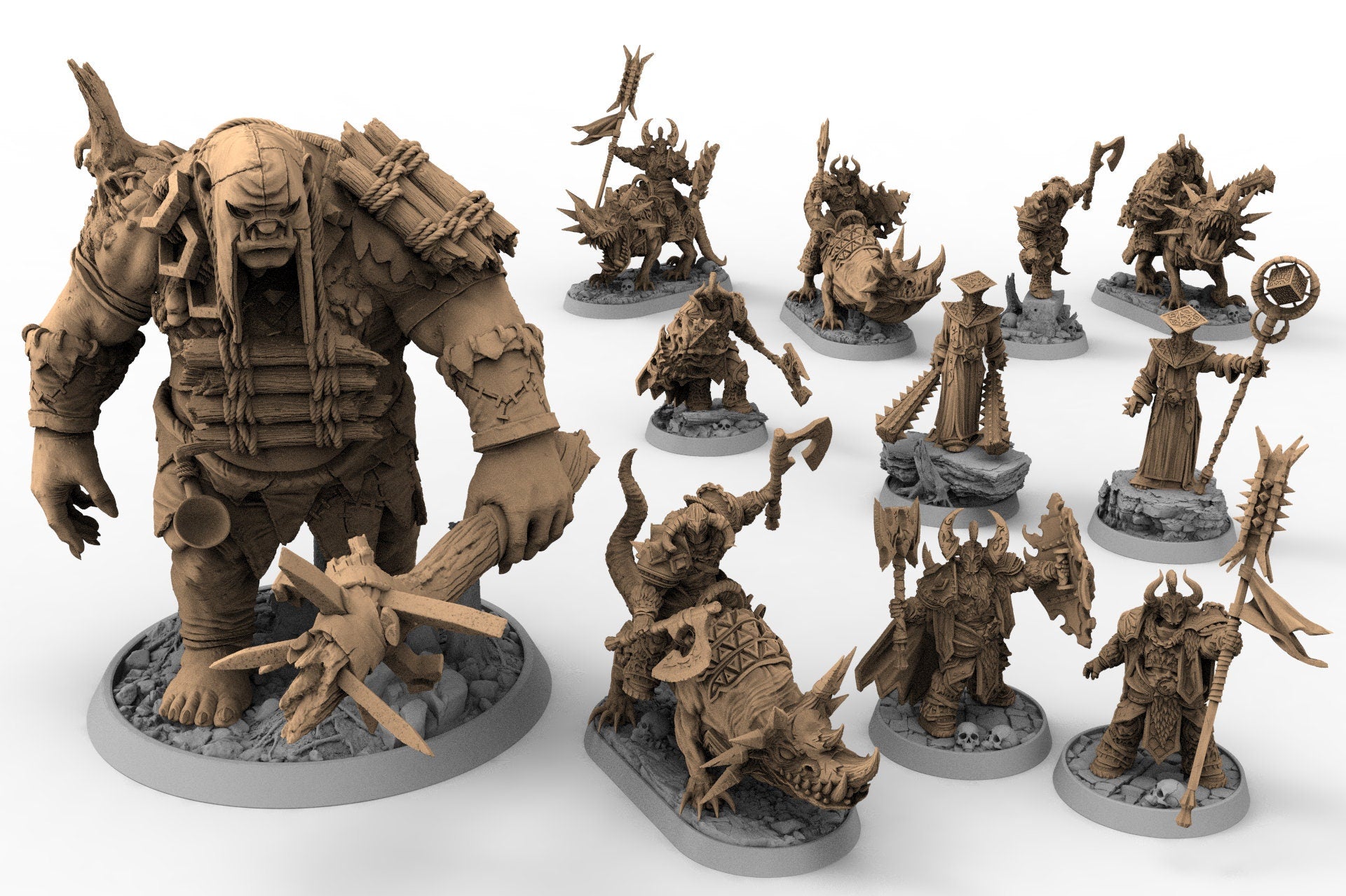 Wild hunters - The Order of Greybone, daybreak miniatures