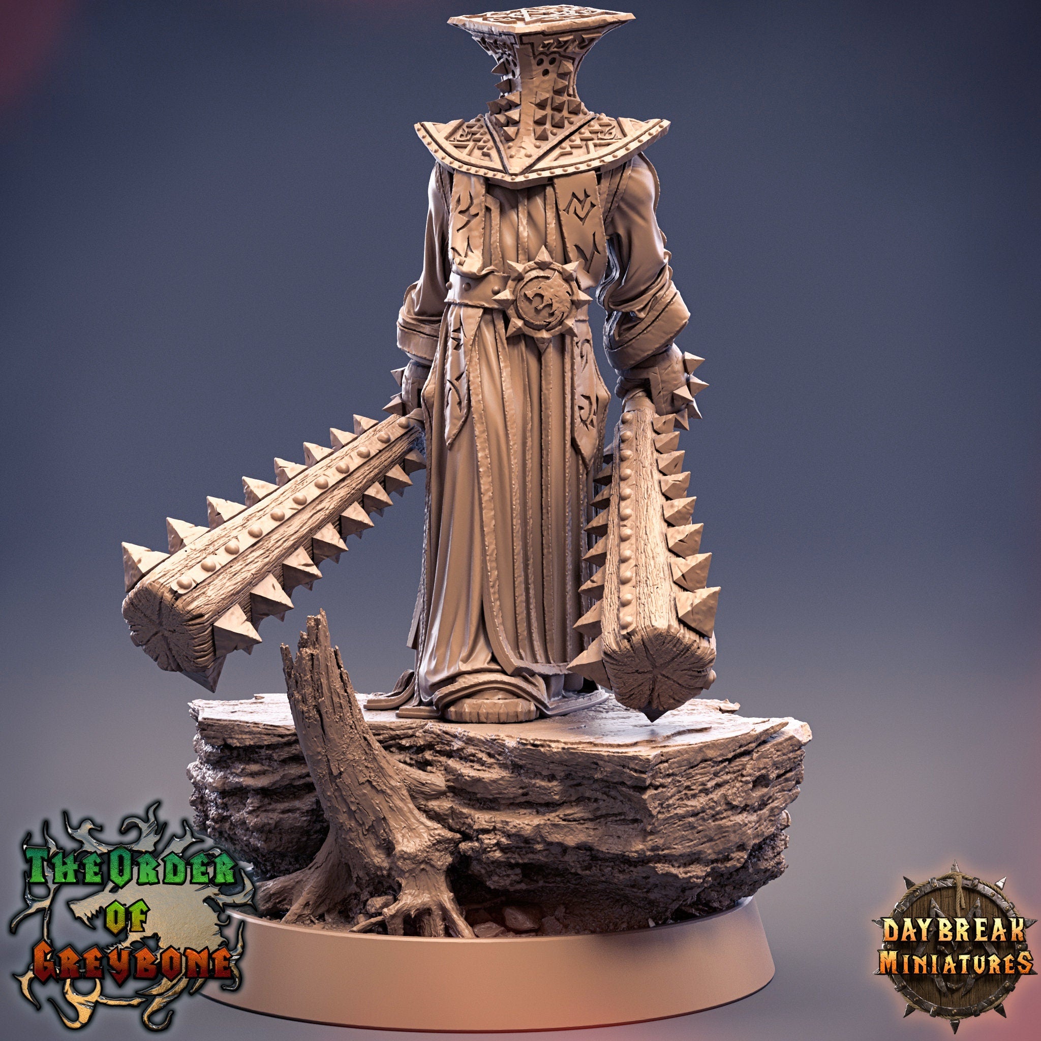 Wild hunters - Arch Executioner Hauser, The Order of Greybone, daybreak miniatures