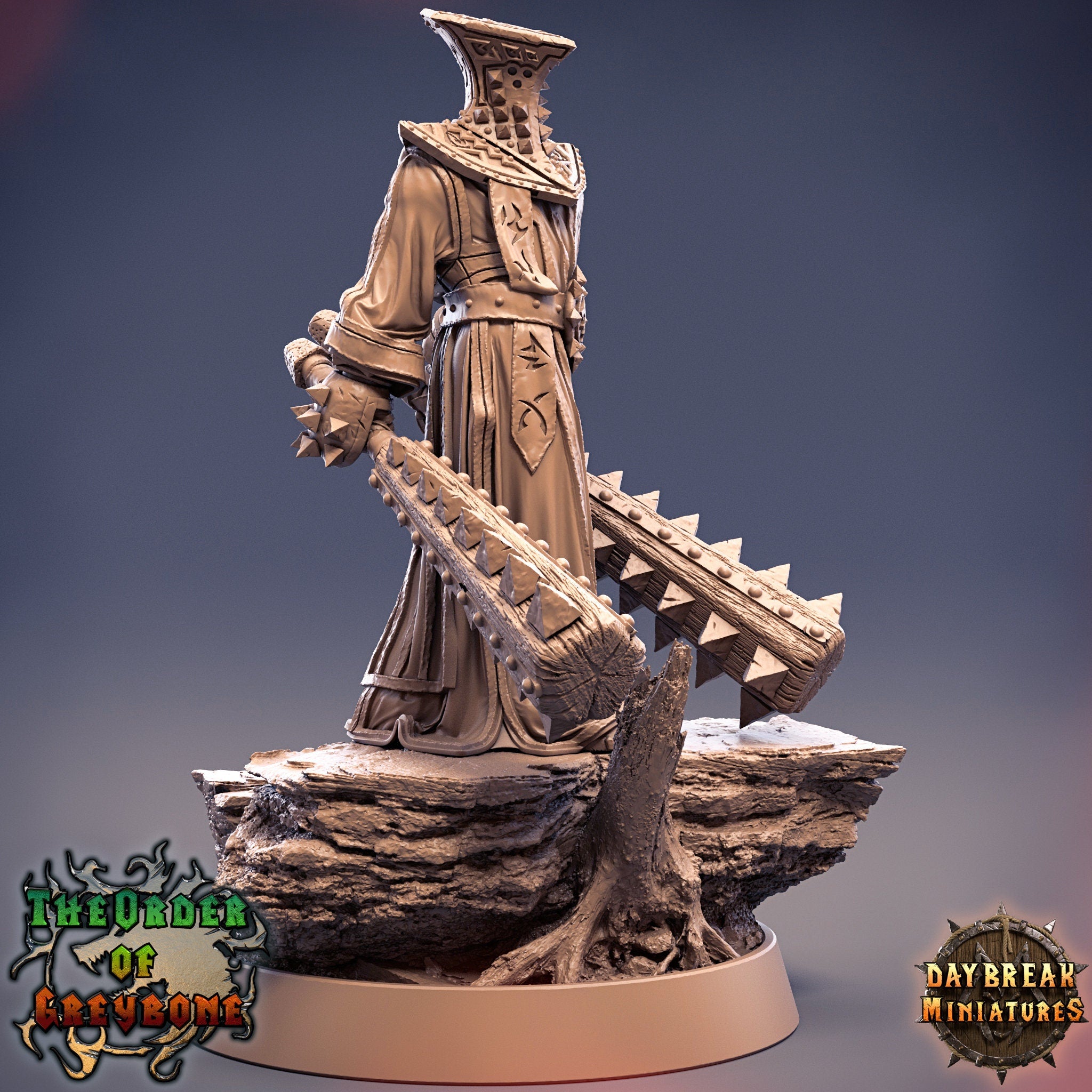 Wild hunters - Arch Executioner Hauser, The Order of Greybone, daybreak miniatures