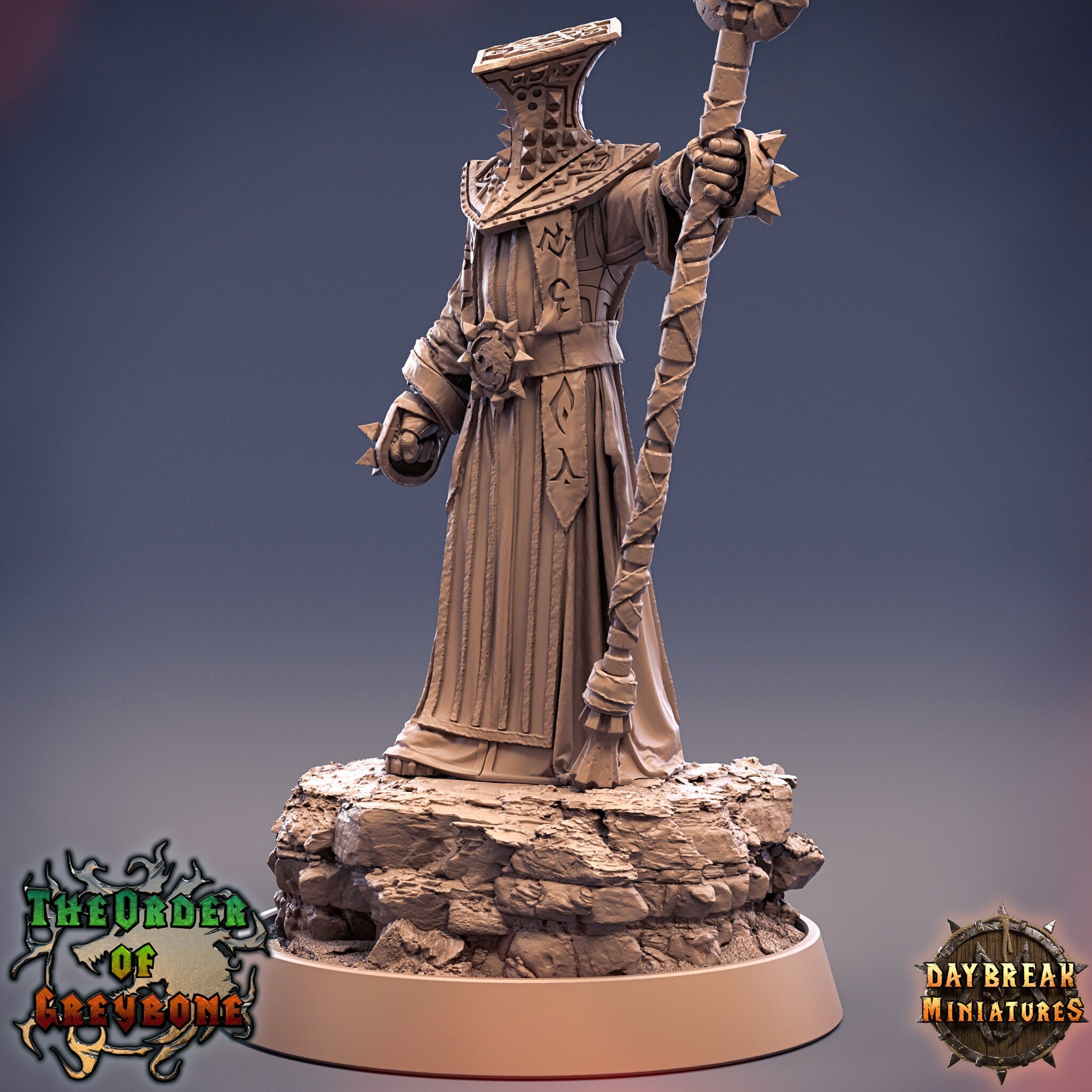 Wilde Jäger – Erzmagier Coronus, Der Orden von Greybone, Daybreak Miniatures