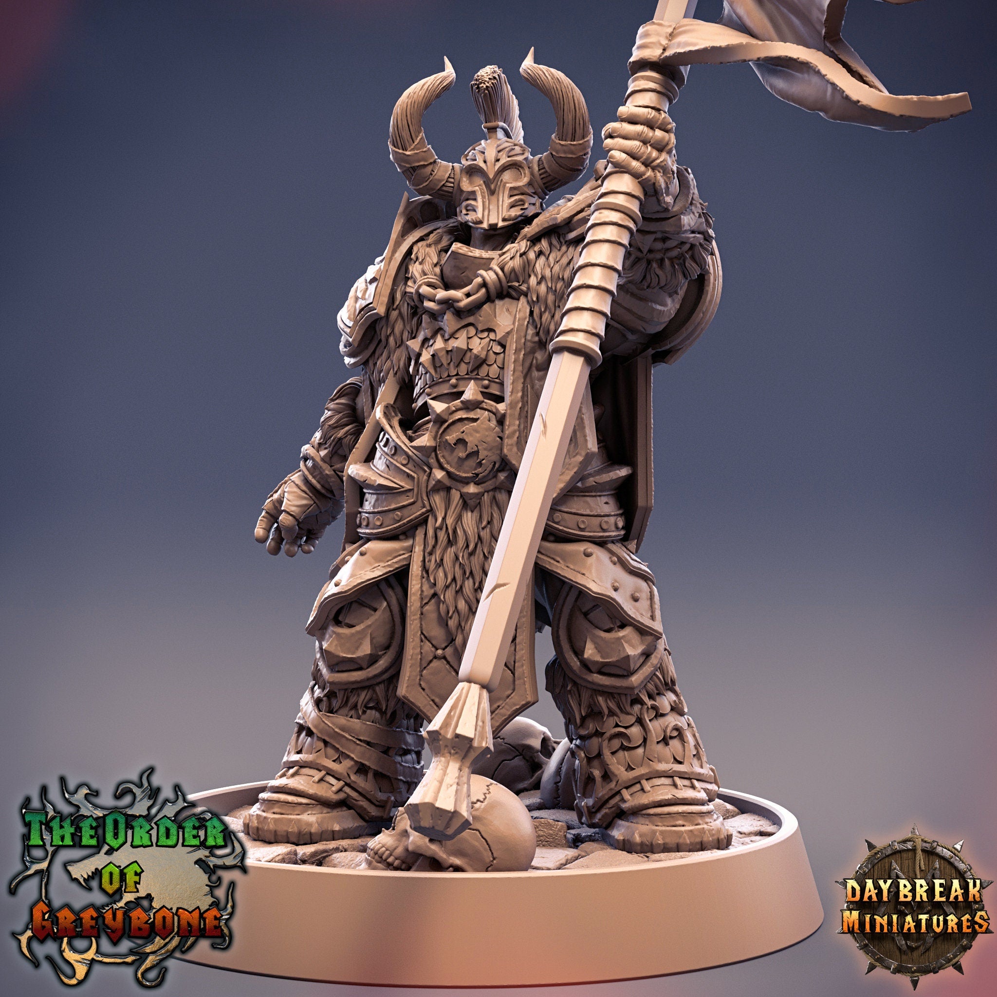 Wild hunters - Hansel Coppertusk, The Order of Greybone, daybreak miniatures