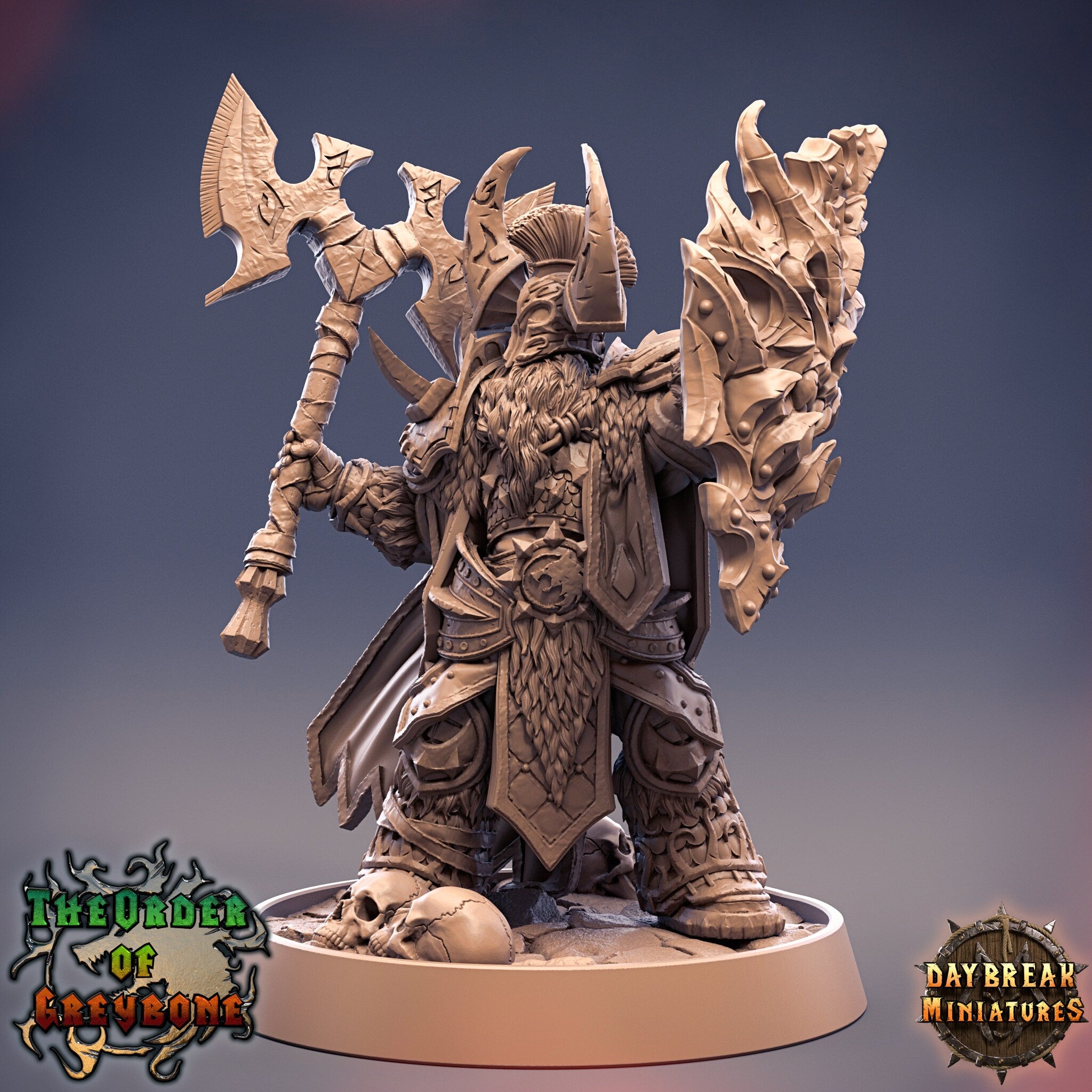 Wild hunters - Klaus Soulrender, The Order of Greybone, daybreak miniatures