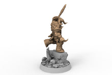 Load image into Gallery viewer, Wild hunters - Mikas Overthane, The Order of Greybone, daybreak miniatures
