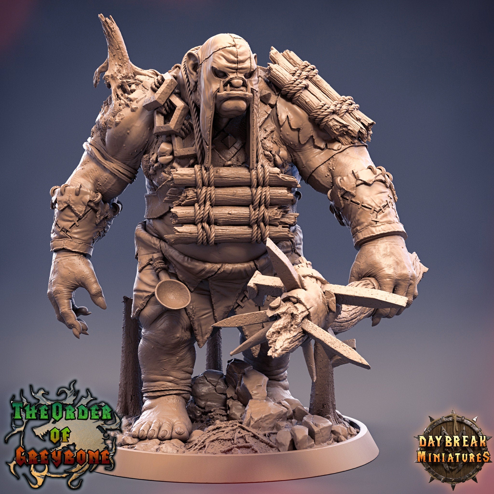 Wild hunters - Seamus Grimmler, The Order of Greybone, daybreak miniatures