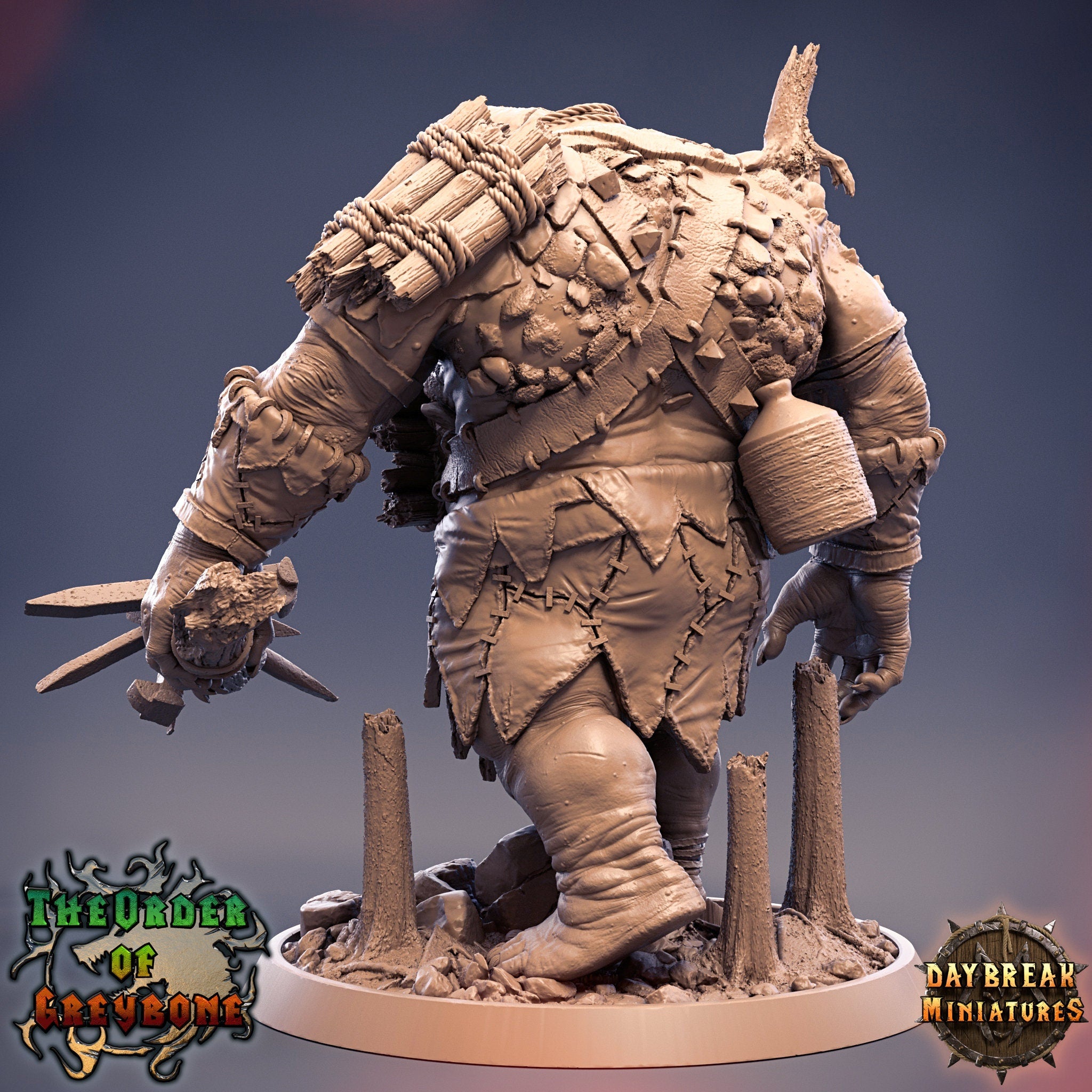 Wild hunters - Seamus Grimmler, The Order of Greybone, daybreak miniatures