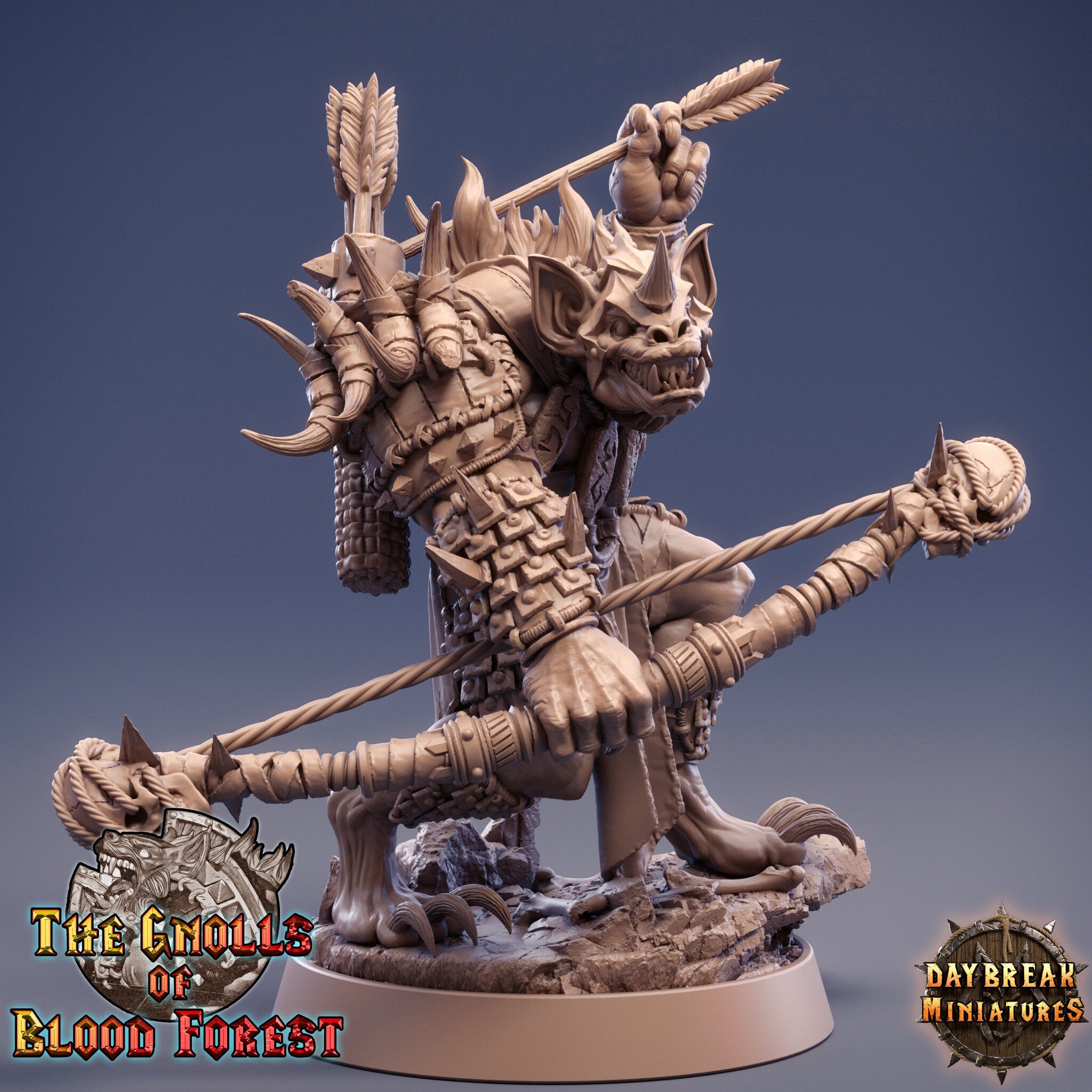 Corm Carcass, The Gnolls of Blood Forest, daybreak miniatures