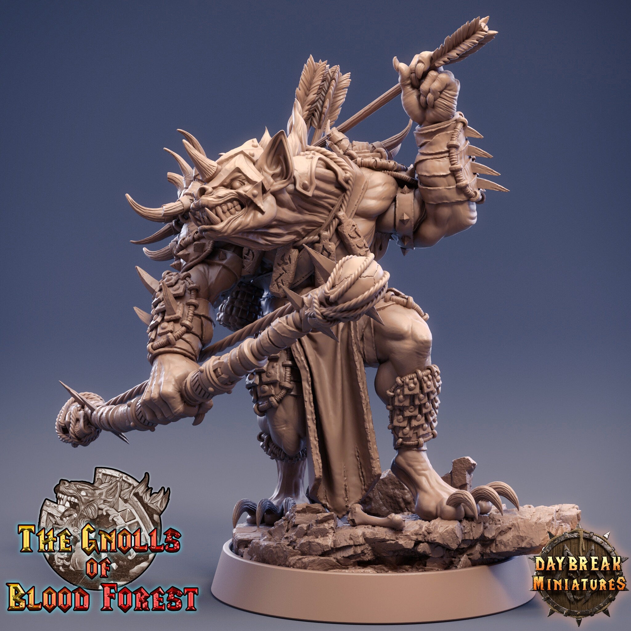 Corm Carcass, The Gnolls of Blood Forest, daybreak miniatures