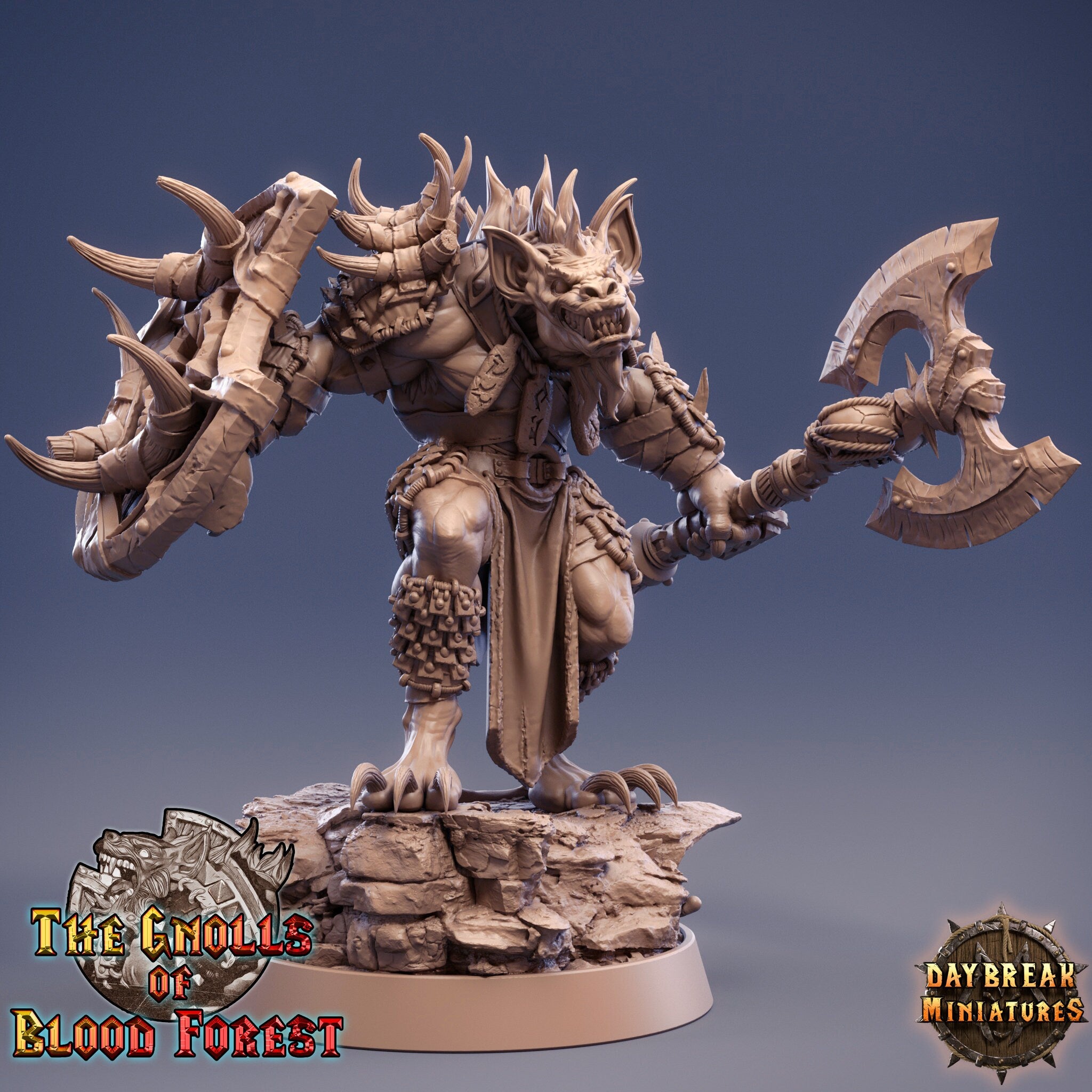 Festo Bonebonker, The Gnolls of Blood Forest, daybreak miniatures