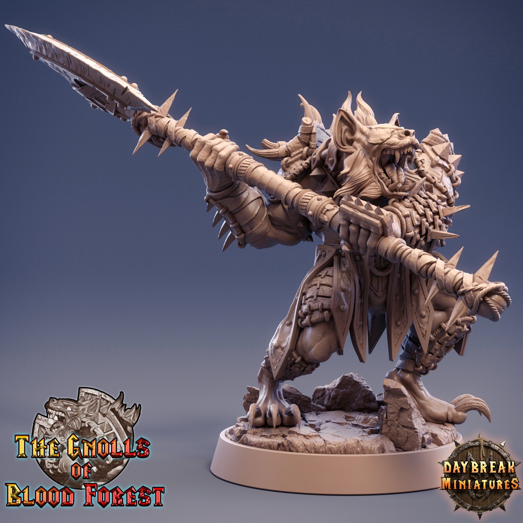 Slasherim Howl, The Gnolls of Blood Forest, daybreak miniatures