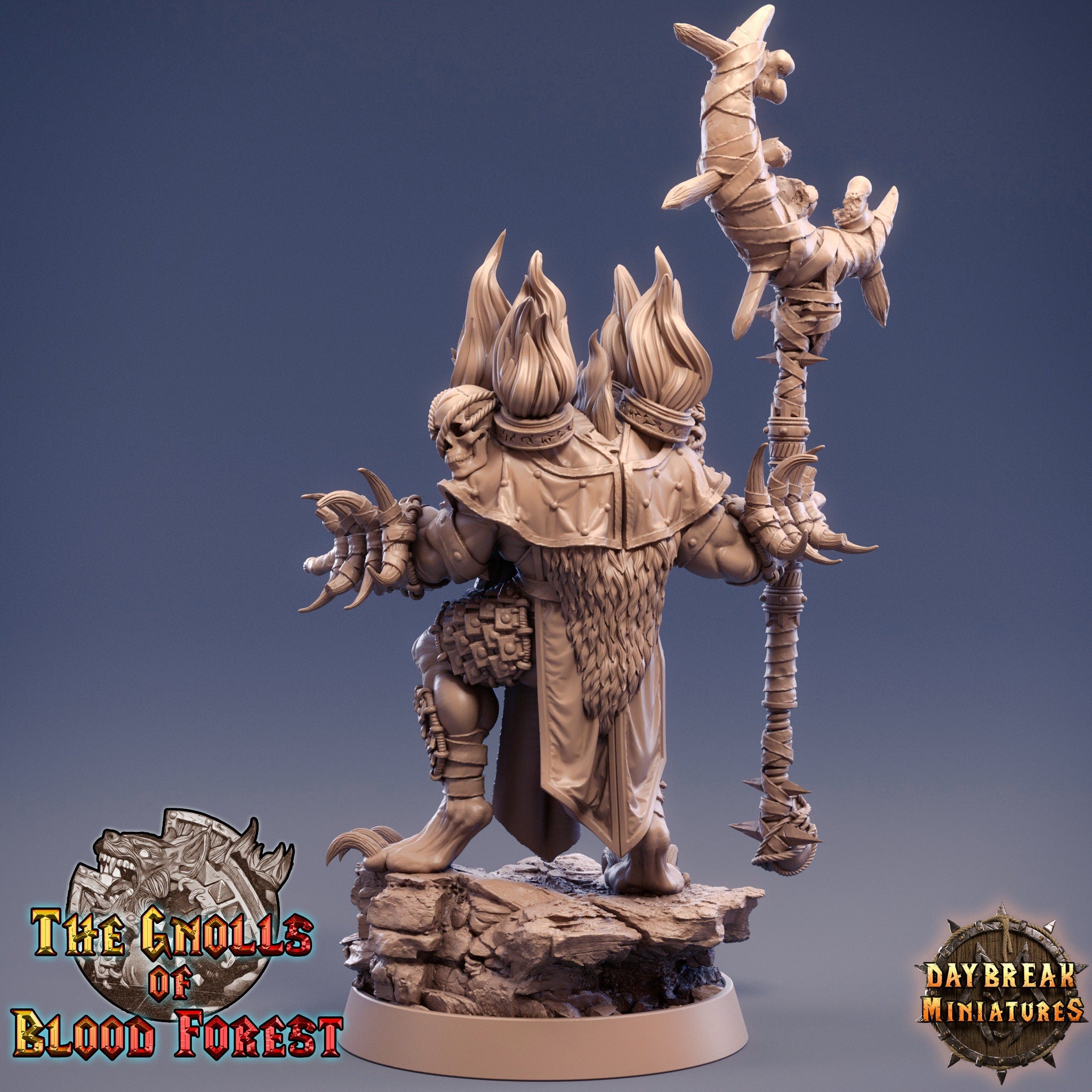 Uupa Feist, The Gnolls of Blood Forest, daybreak miniatures