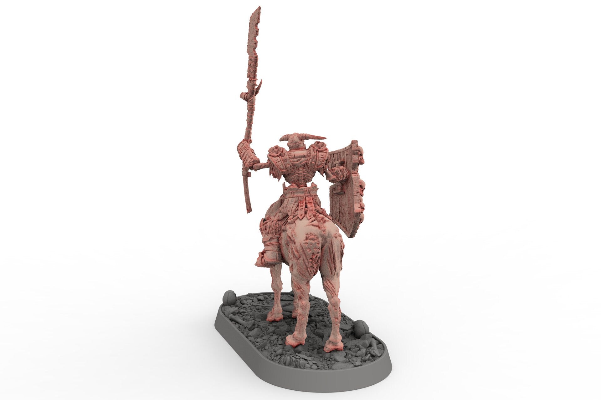 Undead - Commander Ash, The Unliving Horde of Dreadmarsh, daybreak miniatures, daybreak miniatures