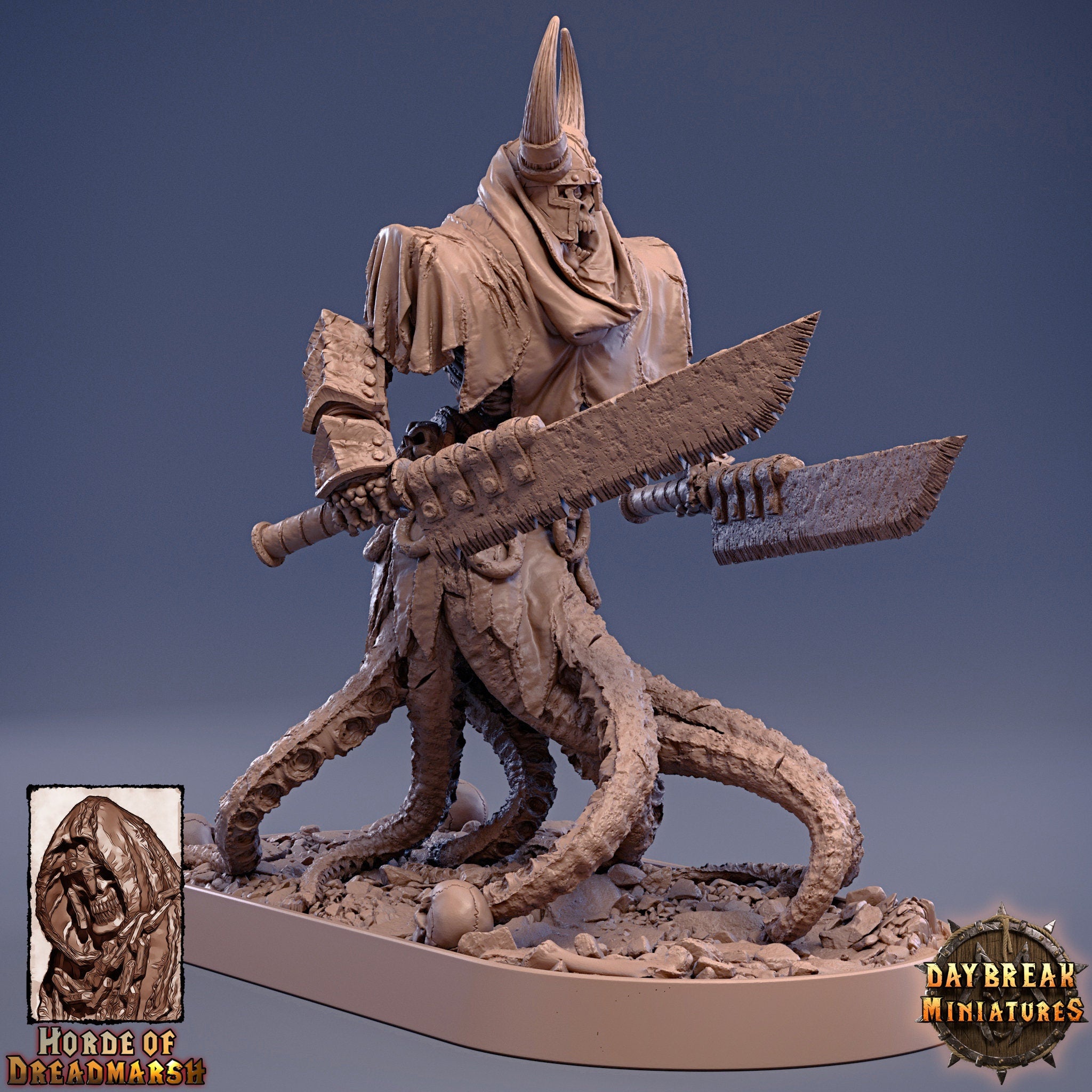 Undead - General Gantza Pitch, The Unliving Horde of Dreadmarsh, daybreak miniatures, daybreak miniatures