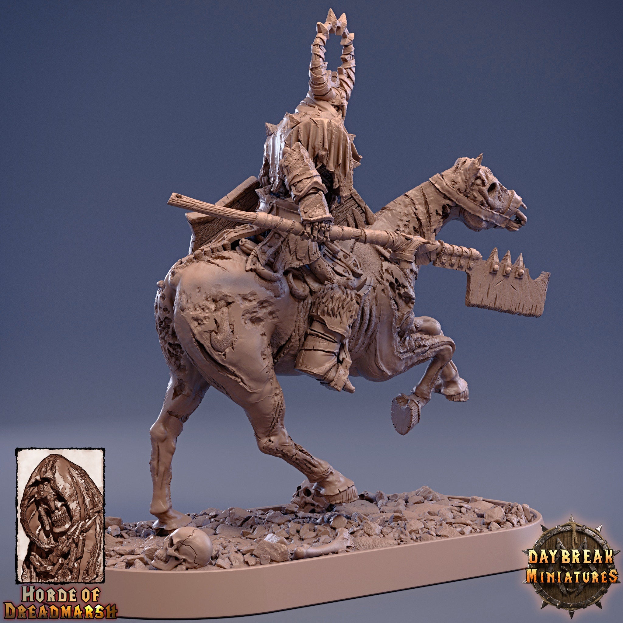 Morts-vivants - Grandmaster Flesh, La Horde sans vie de Dreadmarsh, miniatures de l'aube, miniatures de l'aube