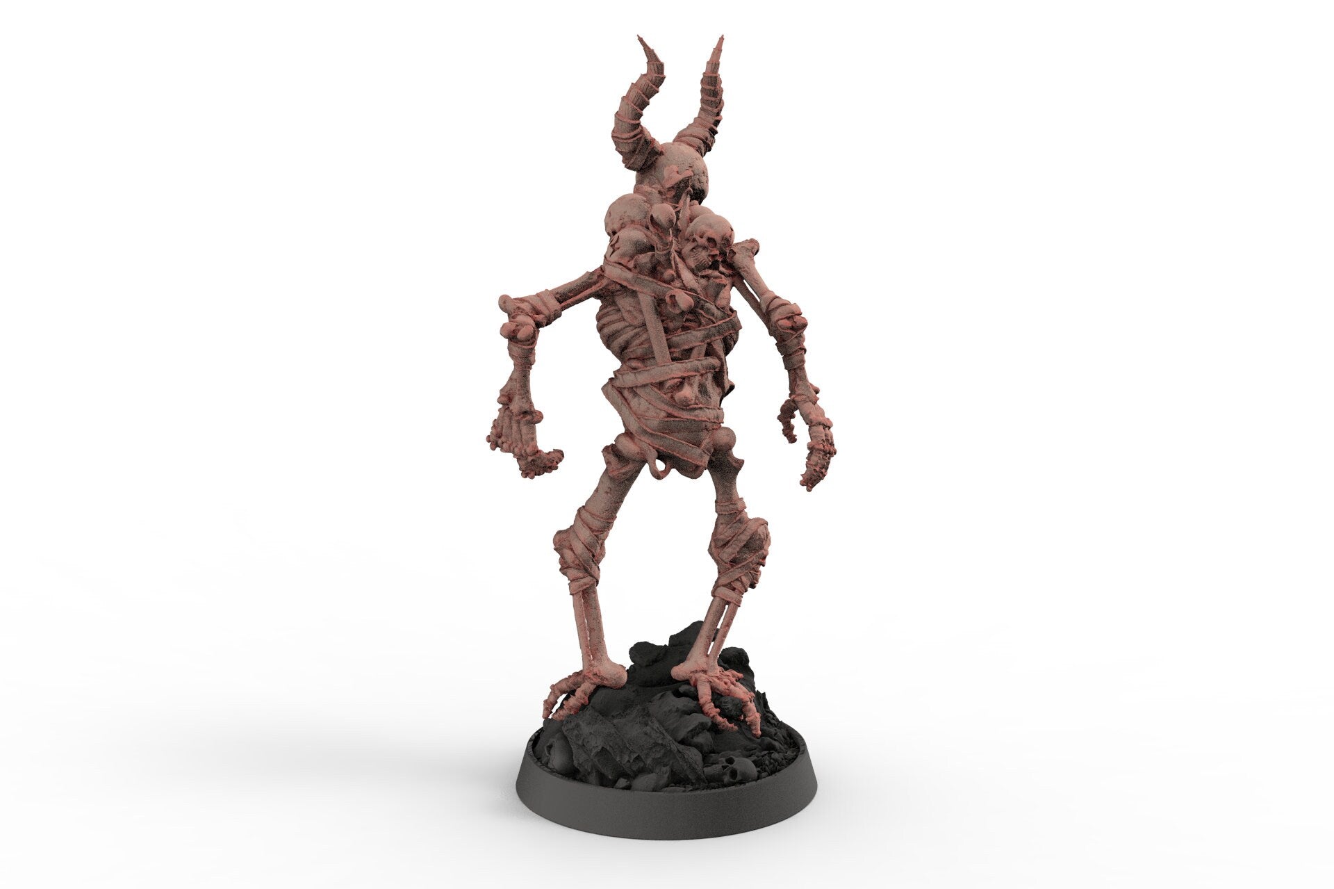 Undead - Lieutenant Marrowbone, The Unliving Horde of Dreadmarsh, daybreak miniatures, daybreak miniatures