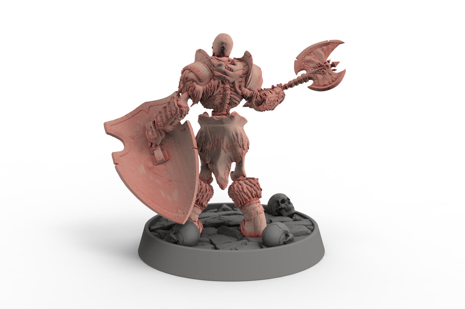 Undead - Skeleton Lieutenant of the Pale Guard, The Unliving Horde of Dreadmarsh, daybreak miniatures, daybreak miniatures