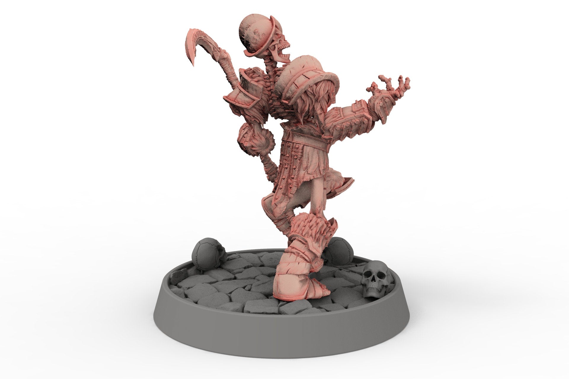 Undead - Skeleton Sergeant of the Lesser Hordes, The Unliving Horde of Dreadmarsh, daybreak miniatures, daybreak miniatures