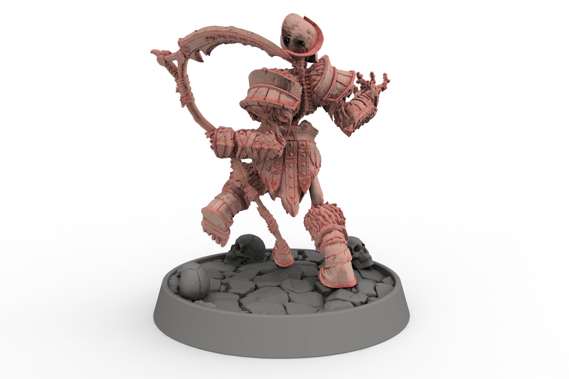 Undead - Skeleton Sergeant of the Lesser Hordes, The Unliving Horde of Dreadmarsh, daybreak miniatures, daybreak miniatures