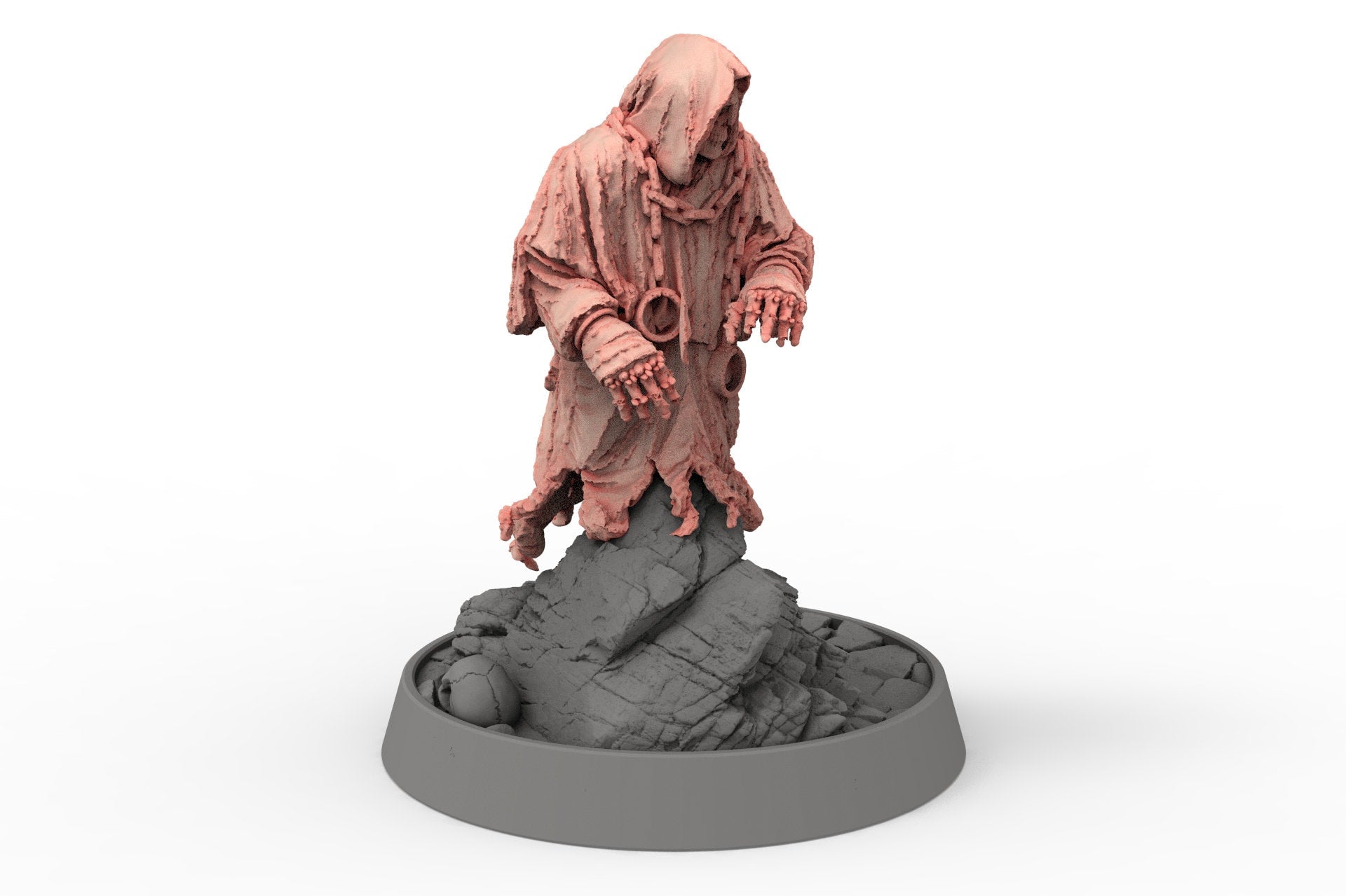 Undead - The Dust Monk of Dreadmarsh, The Unliving Horde of Dreadmarsh, daybreak miniatures, daybreak miniatures