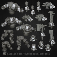 Load image into Gallery viewer, Green Skin - Orc Jetpack Ladz Modular Kit
