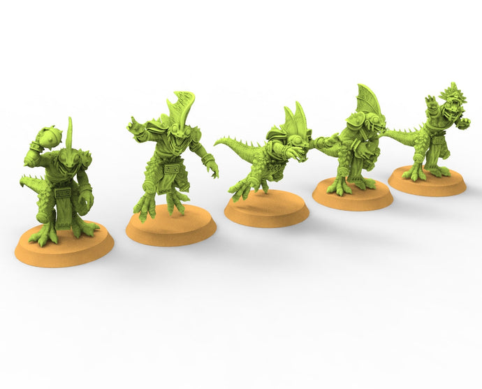 Lost temple - Skink players lizardmen usable for Blood Bowl