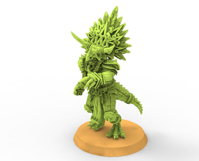 Lost temple - Saurian player Leader lizardmen usable for Blood Bowl
