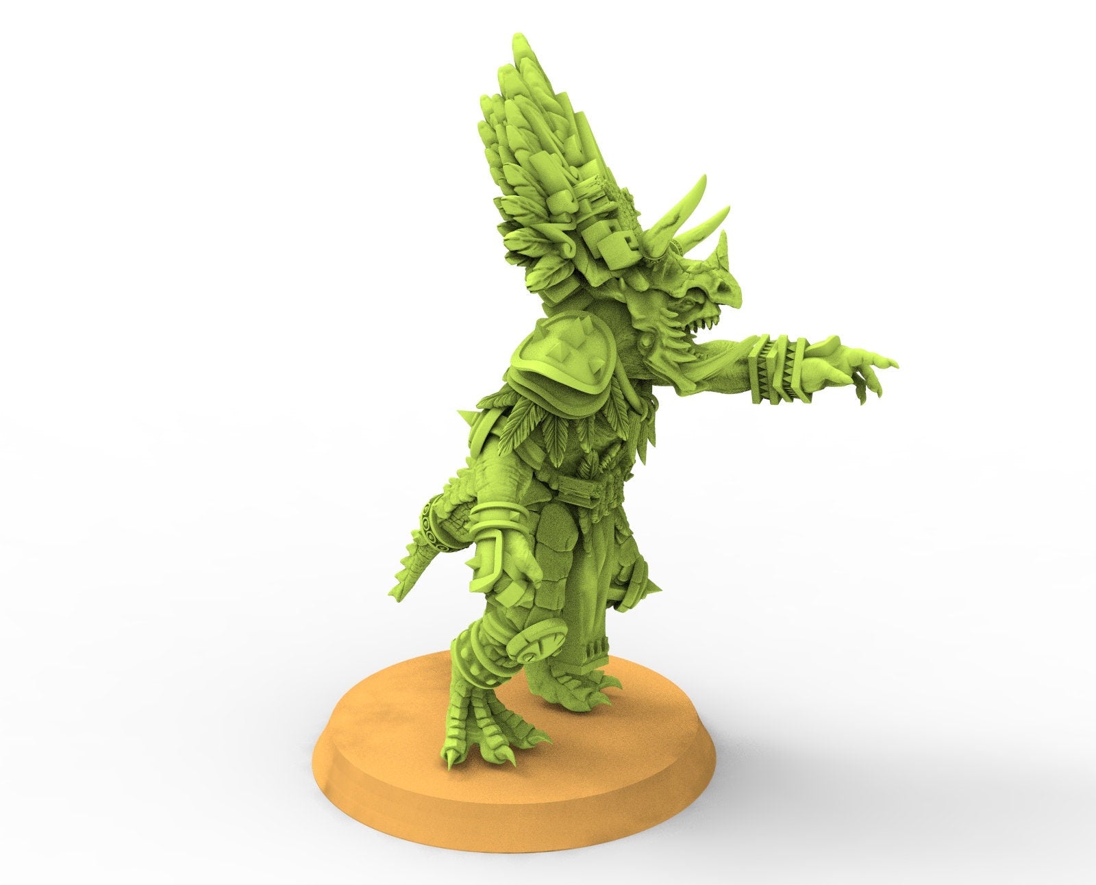 Lost temple - Saurian player Leader lizardmen usable for Blood Bowl