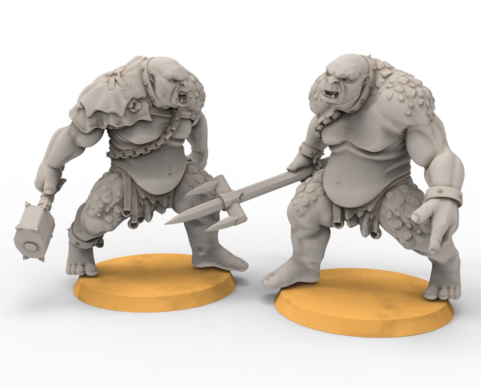 Goblin cave - Cave troll warriors