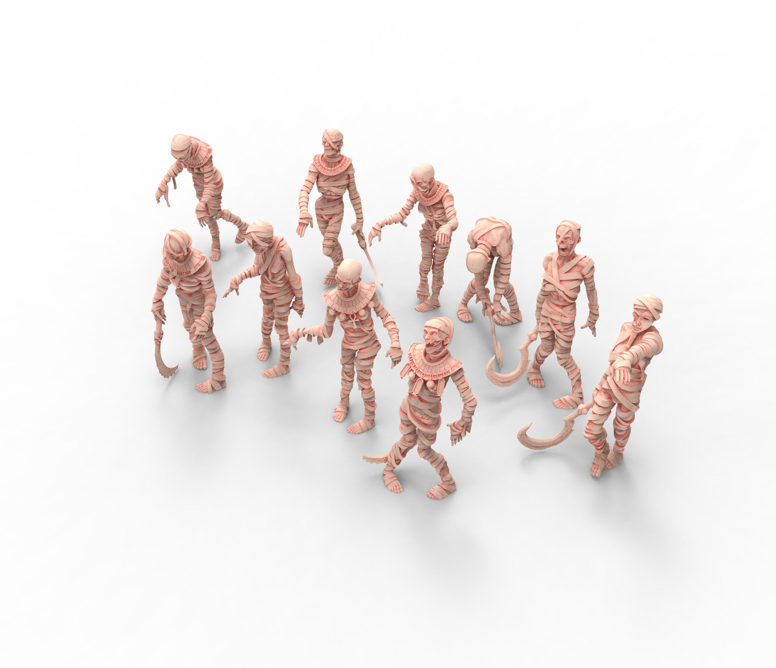 Tomb Kings - pharaonic mummies from tombs , Skeleton Warrior