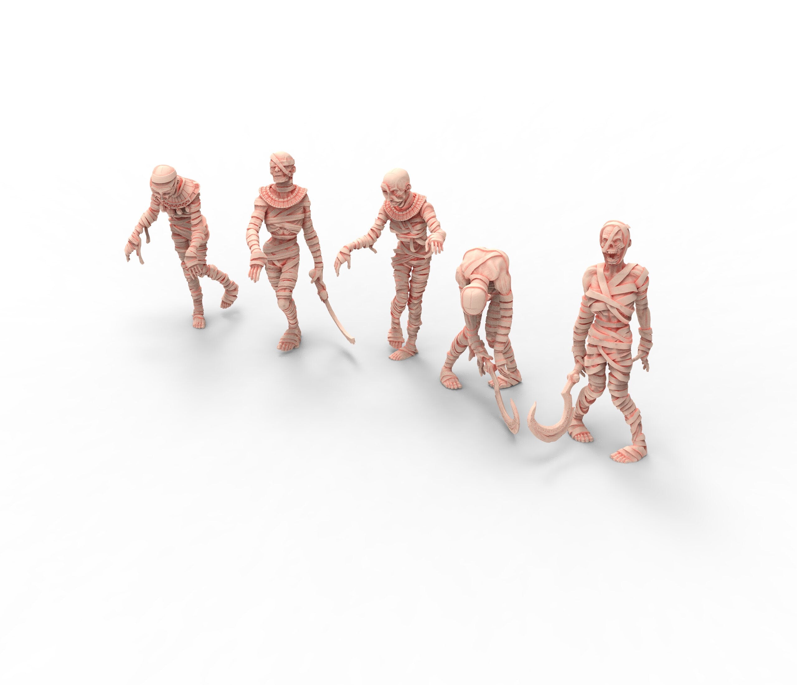 Tomb Kings - pharaonic mummies from tombs , Skeleton Warrior