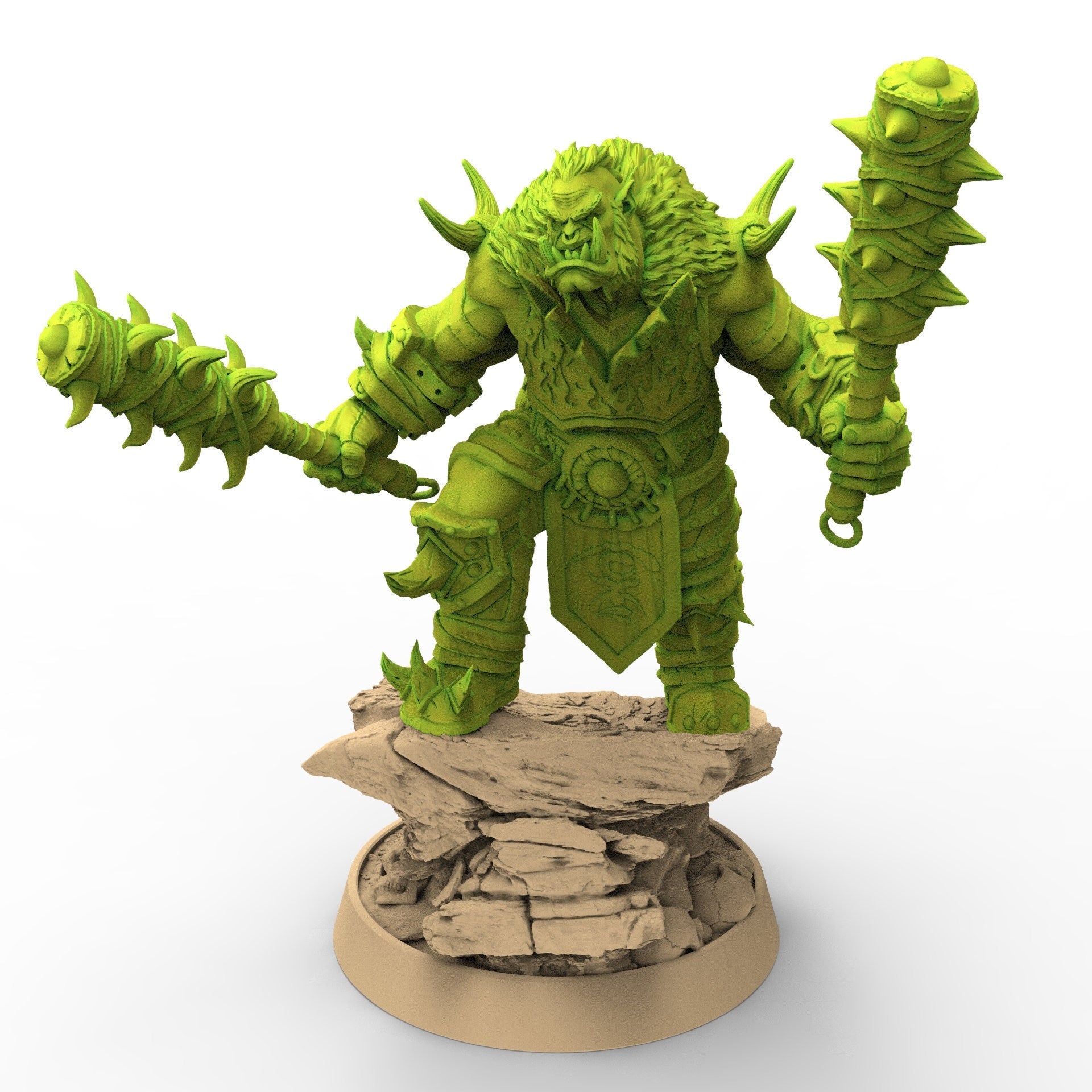 Green Skin - Shaaka Ram, The Powerbrokers of the Void, daybreak miniatures