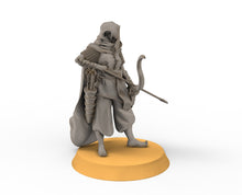 Load image into Gallery viewer, Harad - Desert warriors, Eastern men bow, Berber nomads, Harad Bedouin Arabs Sarazins miniatures for wargame D&amp;D, Lotr...
