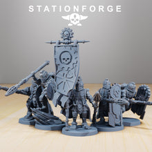 Load image into Gallery viewer, Scavenger Legio, mechanized infantry, post apocalyptic empire, usable for tabletop wargame.

