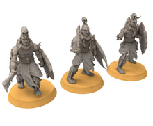 Load image into Gallery viewer, Harad - Jungle warriors, far southern tribesmen club, Berber nomads, Harad Bedouin Arabs Sarazins miniatures for wargame D&amp;D, Lotr...
