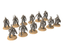 Load image into Gallery viewer, Harad - Jungle warriors, far southern tribesmen Mixed, Berber nomads, Harad Bedouin Arabs Sarazins miniatures for wargame D&amp;D, Lotr...
